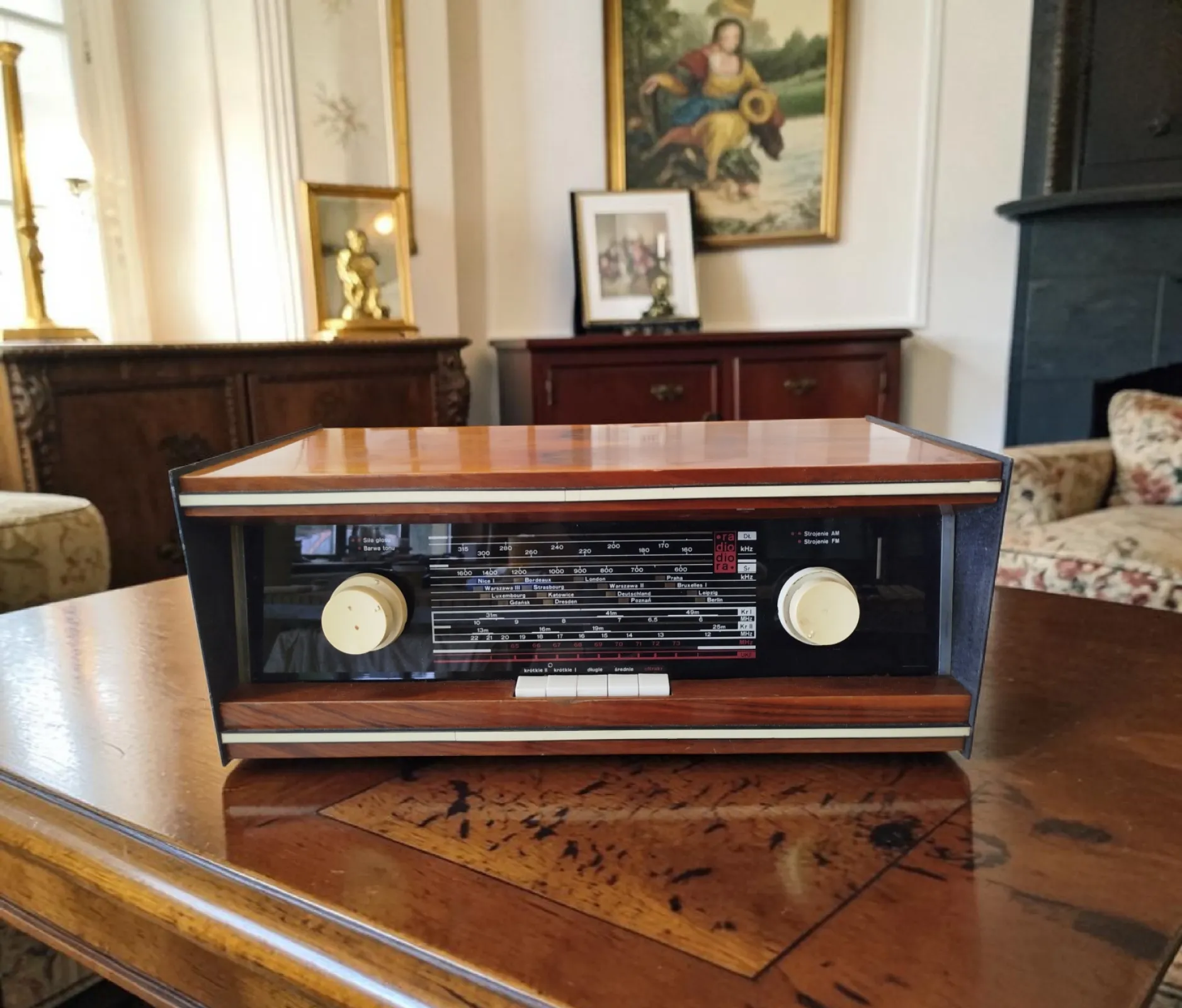 Stylowe radio Diora PRL – wyjątkowy klimat vintage / do renowacji