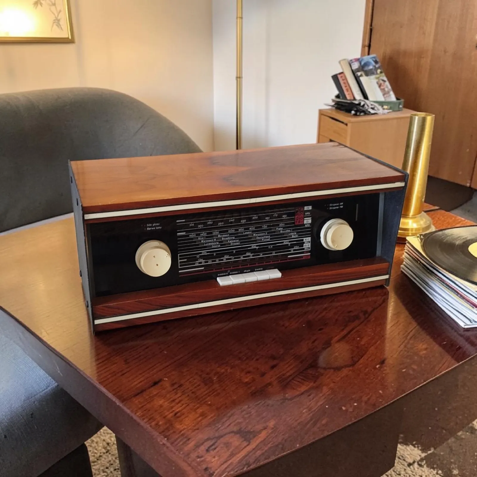 Stylowe radio Diora PRL – wyjątkowy klimat vintage / do renowacji