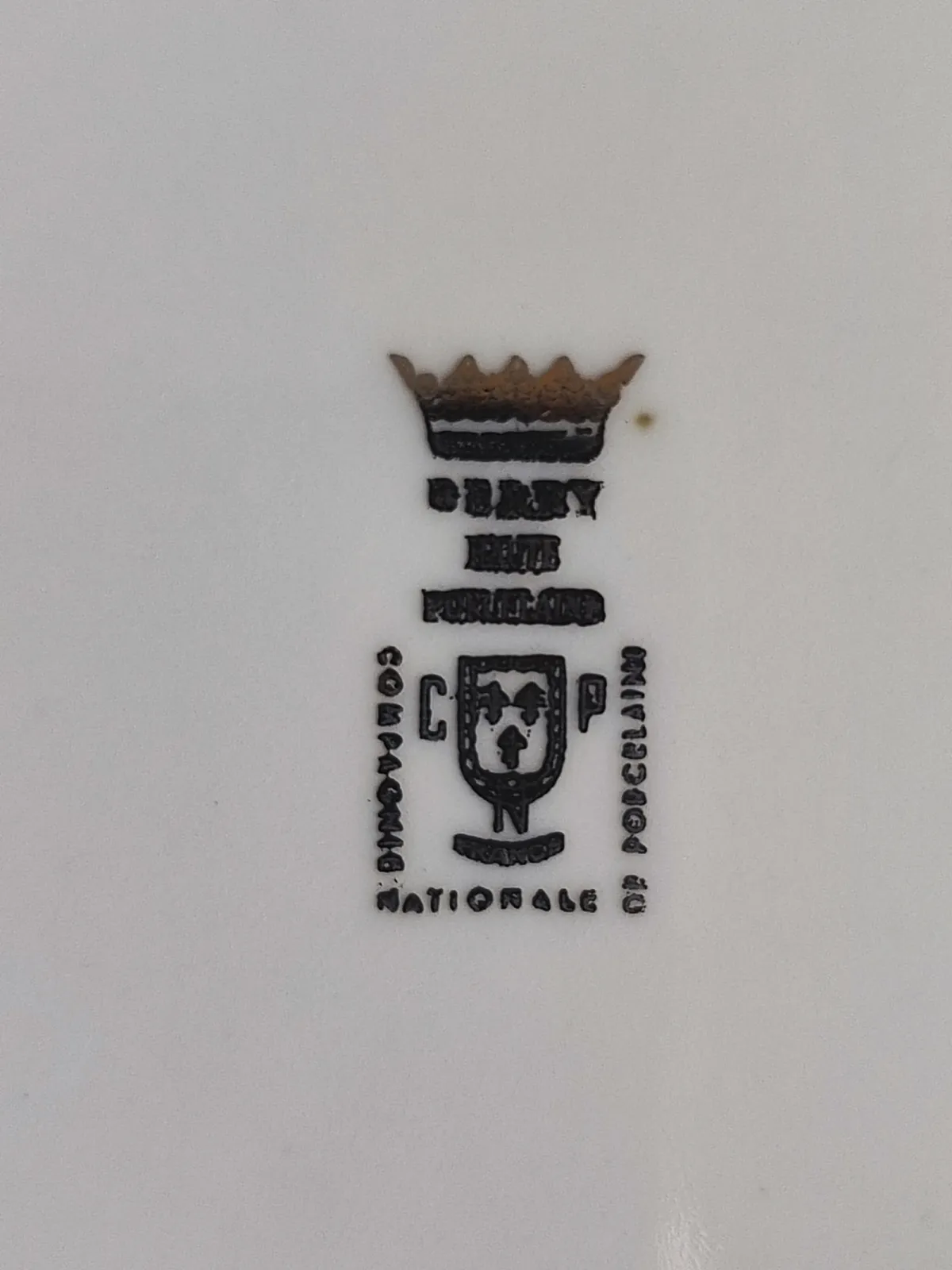 Francuska patera talerzyki unikatowe Vintage