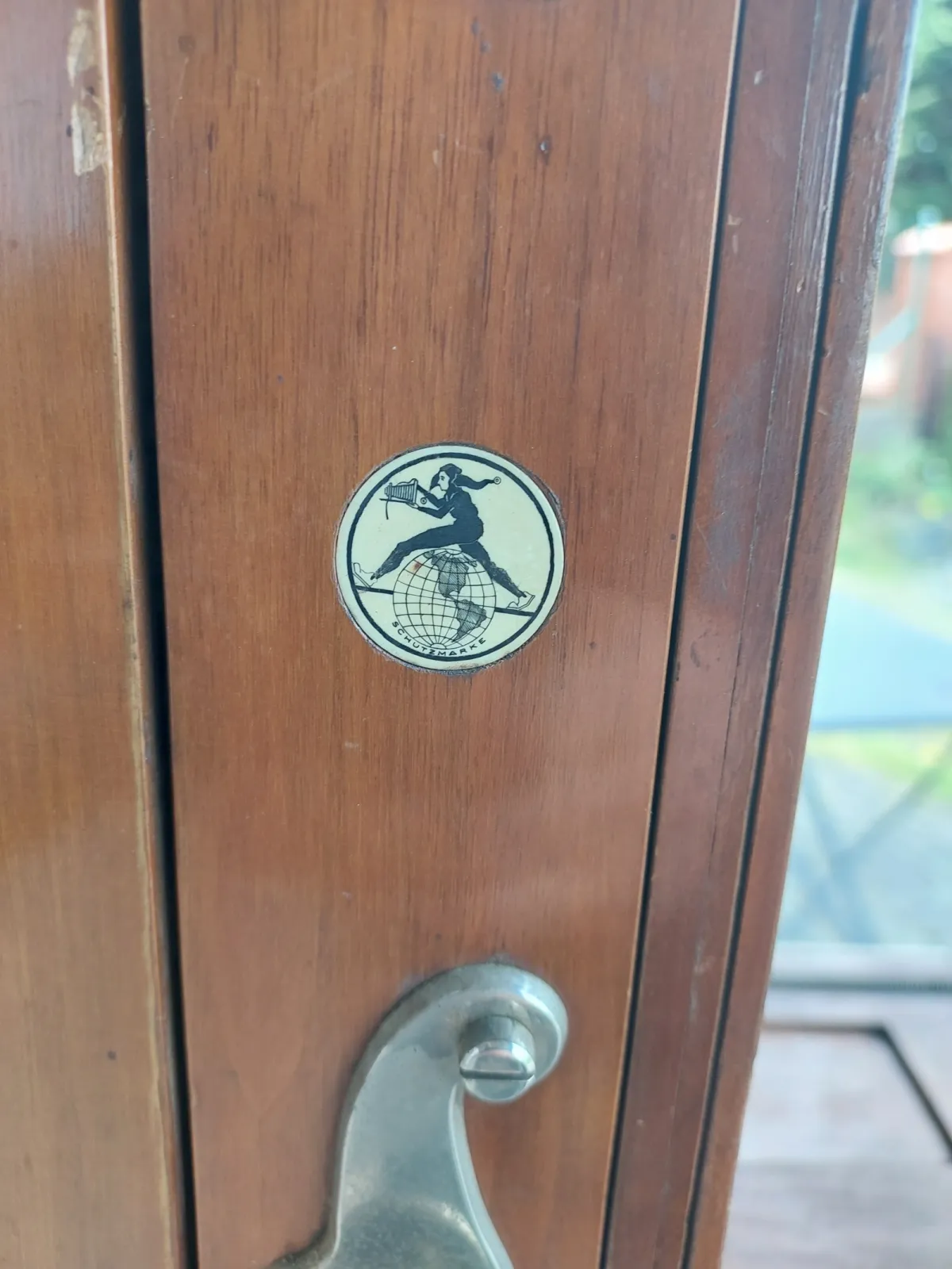 Nr28 Stary aparat wielkoformatowy miechowy drewniak statyw obiektyw kasety