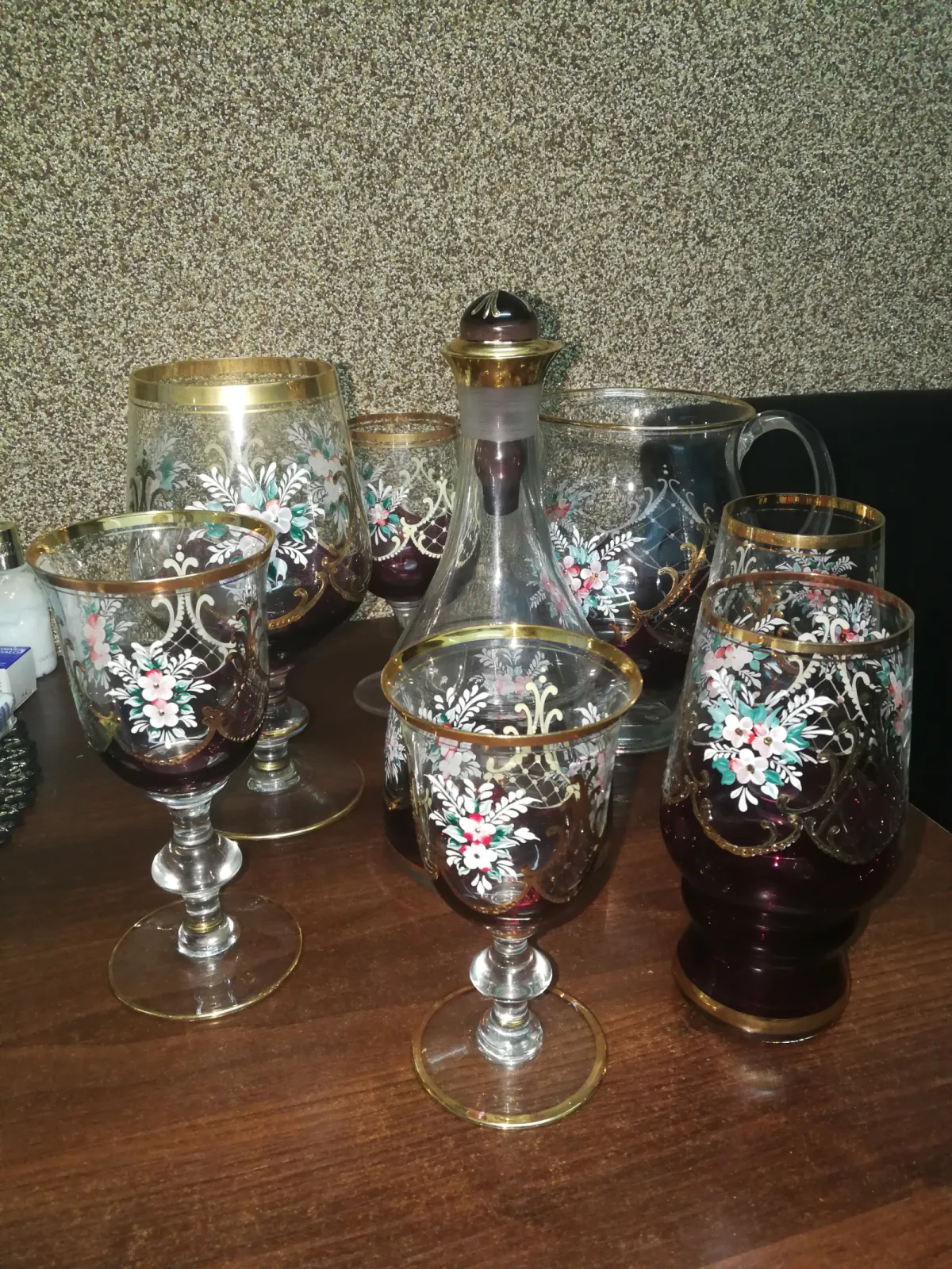 Zestaw Bohemian unikatowy