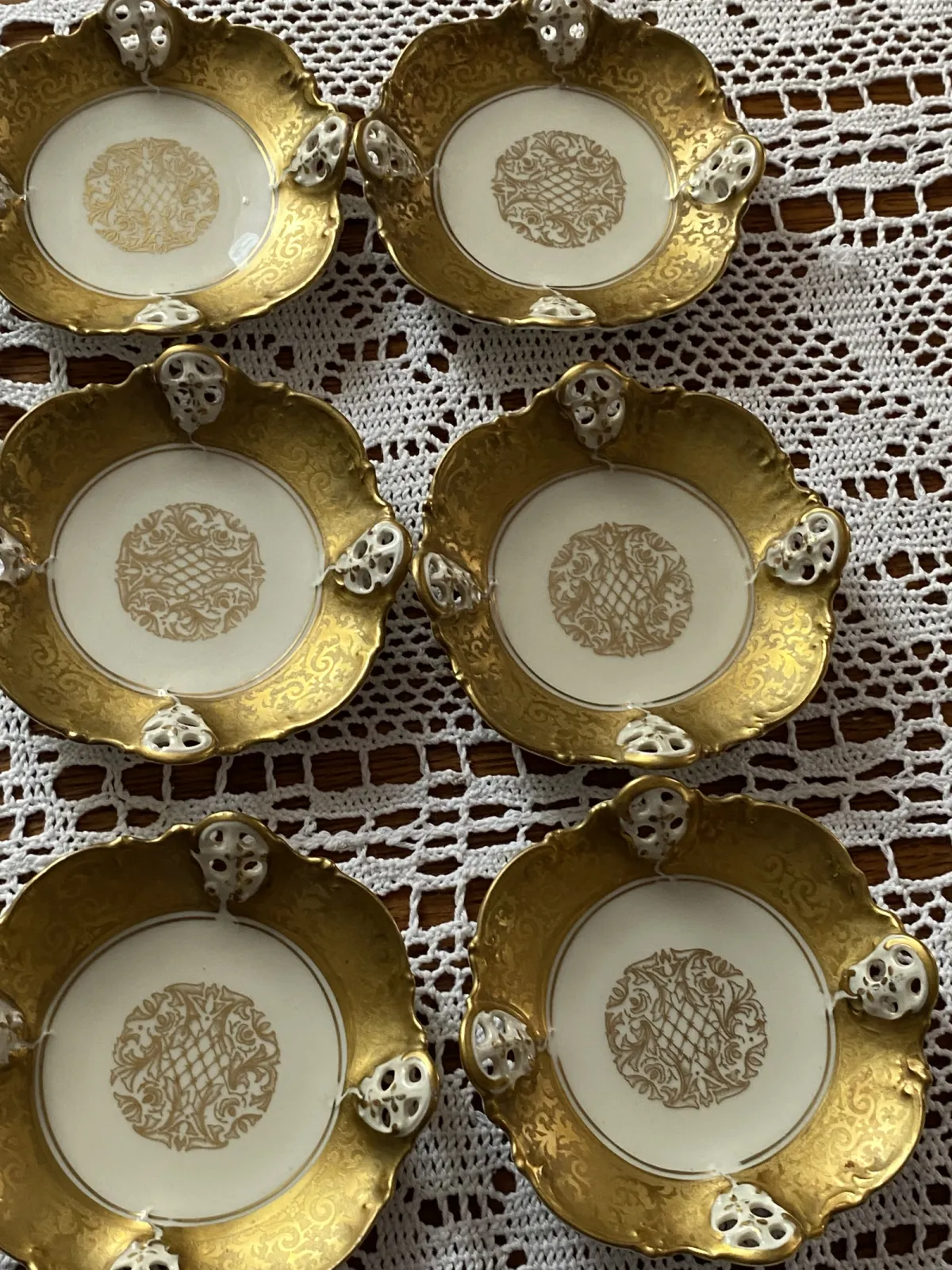 Konfiturówki -ROSENTHAL -MOLIERE GOLD