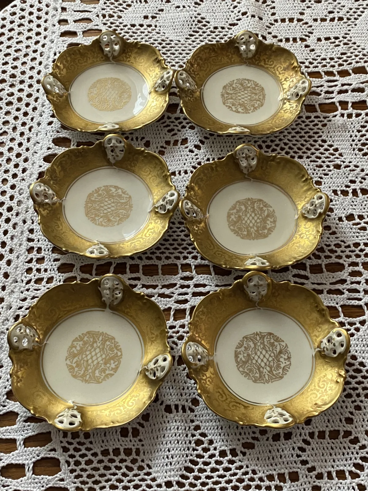Konfiturówki -ROSENTHAL -MOLIERE GOLD