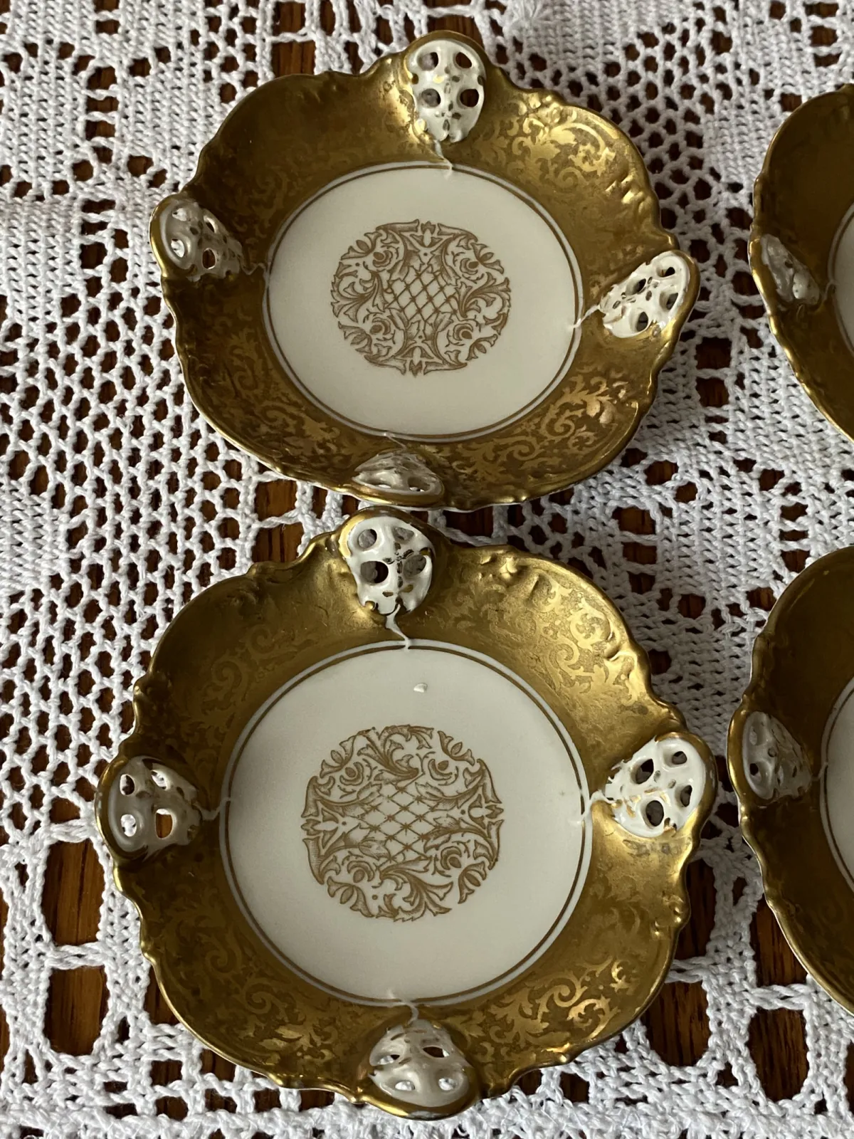 Konfiturówki -ROSENTHAL -MOLIERE GOLD