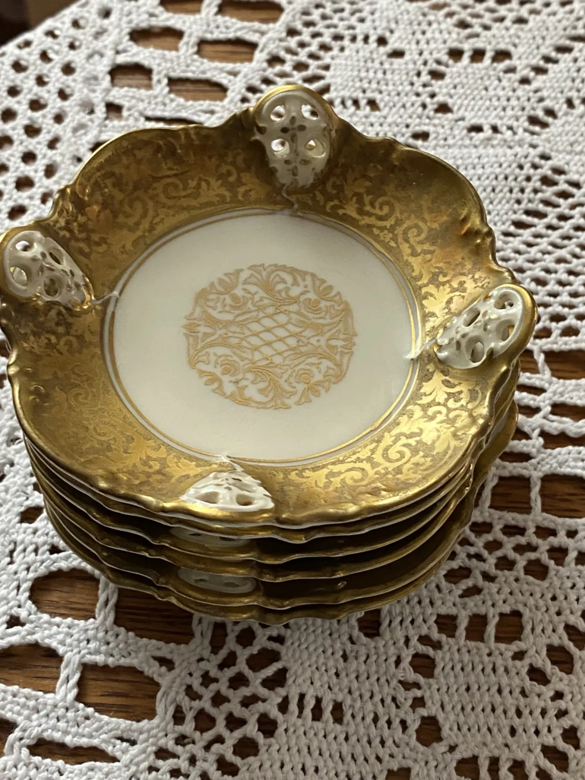 Konfiturówki -ROSENTHAL -MOLIERE GOLD