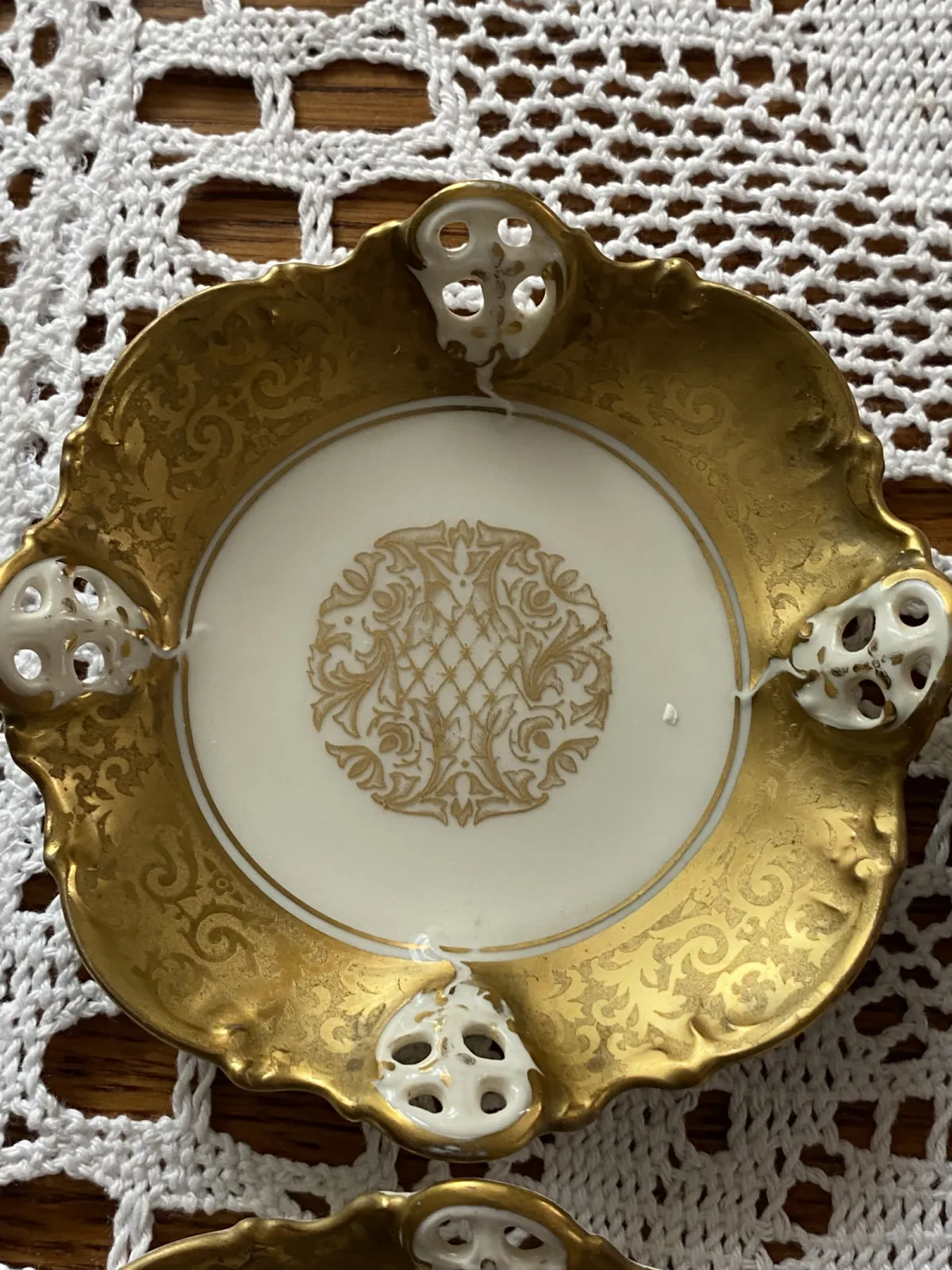 Konfiturówki -ROSENTHAL -MOLIERE GOLD