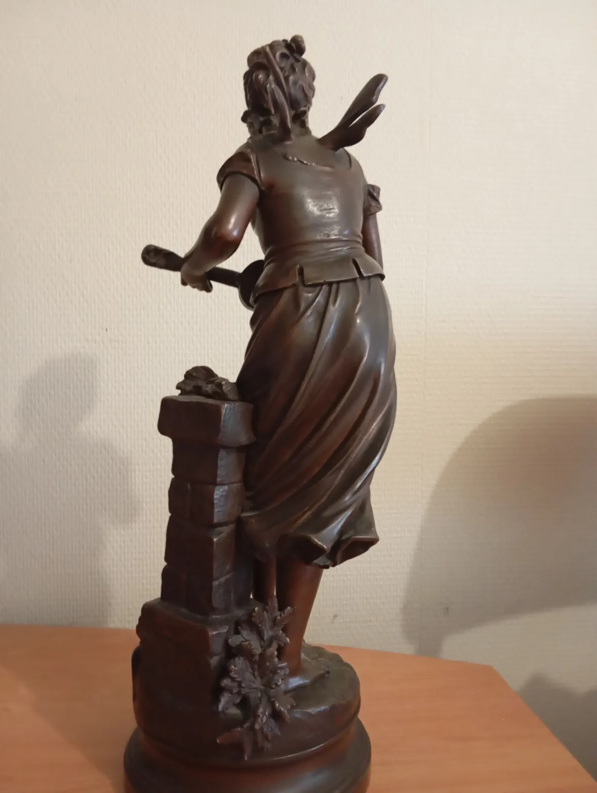 Wielka Rzeźba z Brązu „CIGALE” – Eutrope BOURET (42 cm) – Medal Salonu