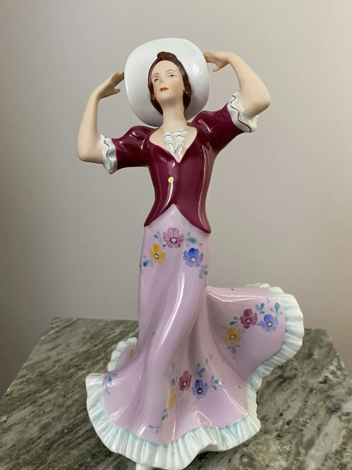 Figurki dam -ROYAL DUX BOHEMIA