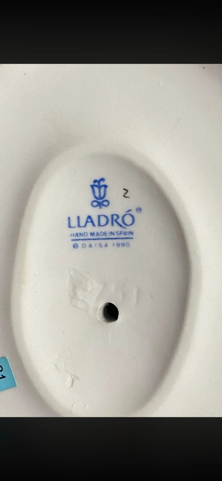 Figurka LLADRO -ojciec z synem