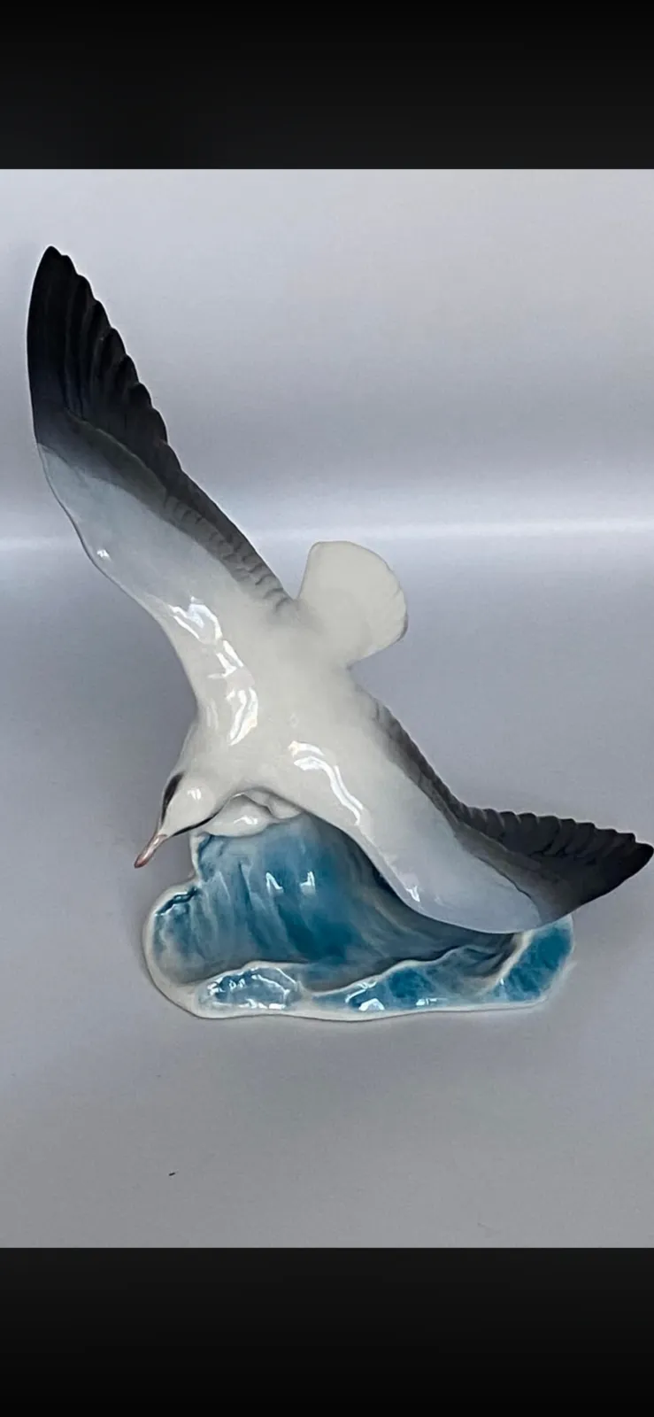Figurka -mewa w locie -ROSENTHAL