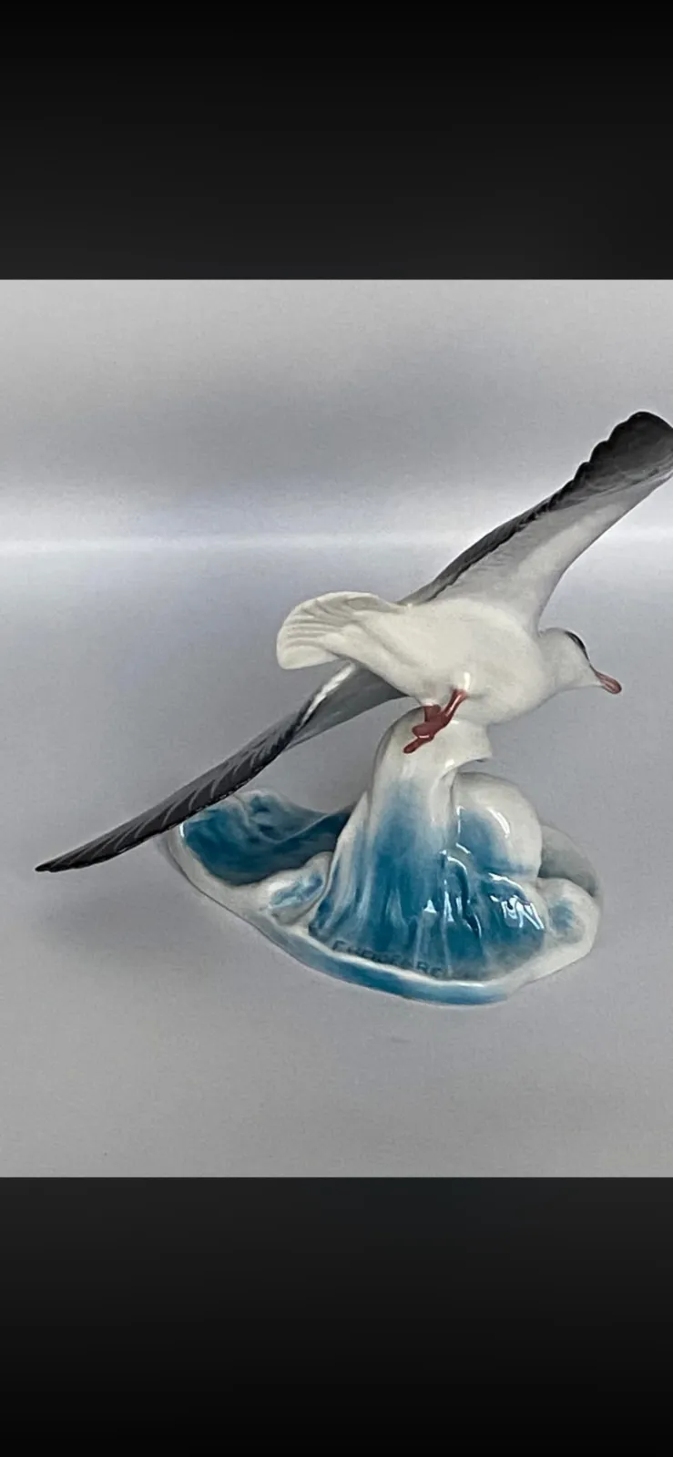 Figurka -mewa w locie -ROSENTHAL