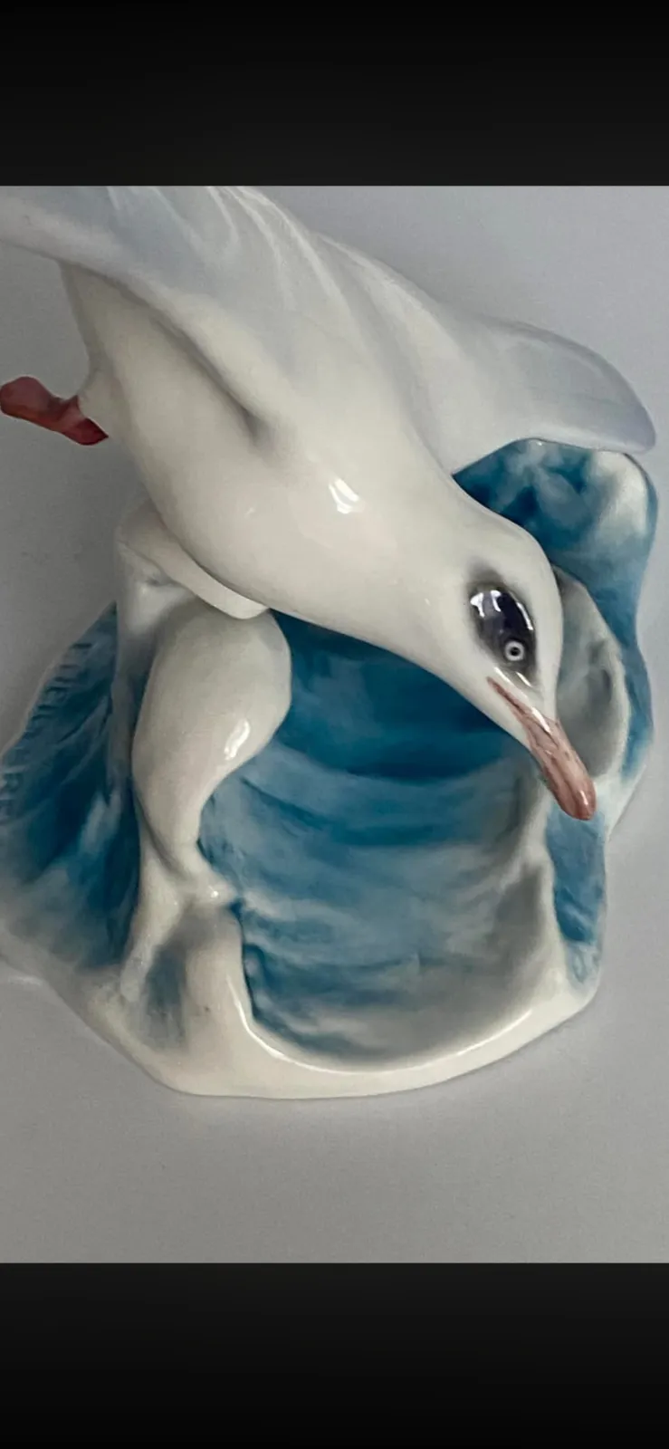 Figurka -mewa w locie -ROSENTHAL