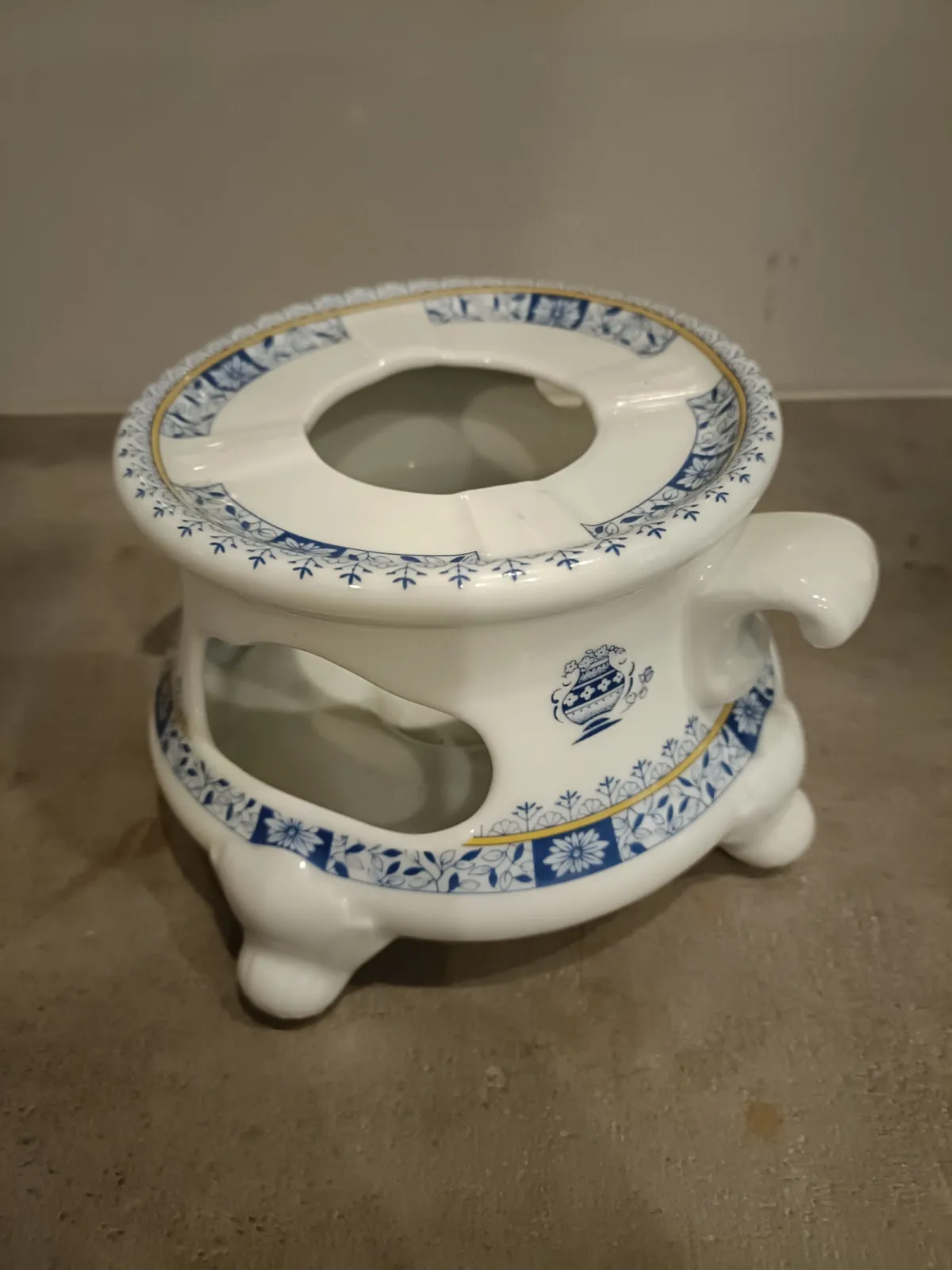 Porcelanowy dzbanek do kawy/herbaty z podgrzewaczem Bavaria Germany