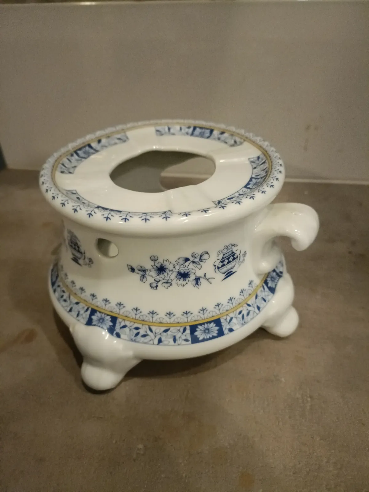 Porcelanowy dzbanek do kawy/herbaty z podgrzewaczem Bavaria Germany