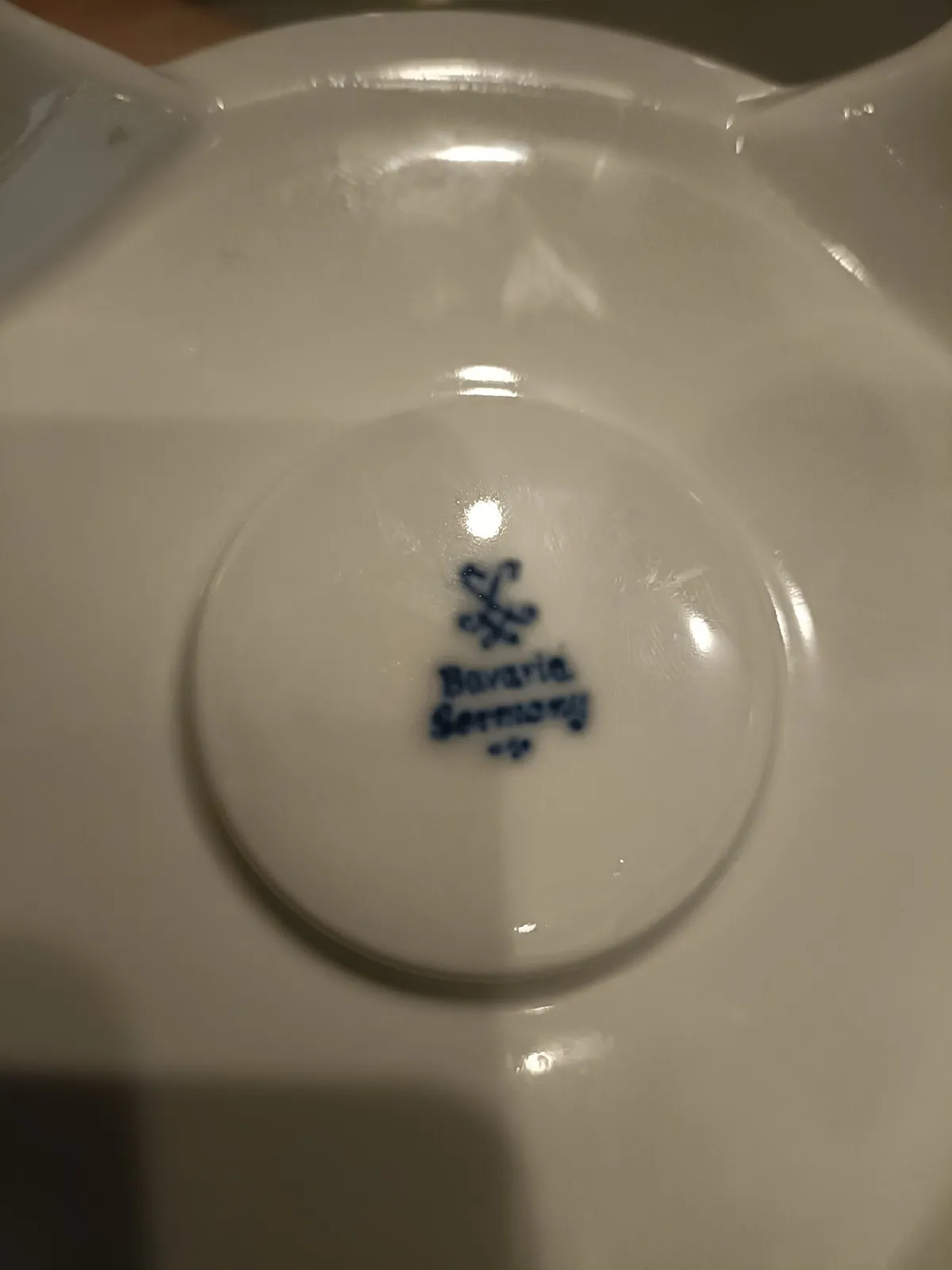 Porcelanowy dzbanek do kawy/herbaty z podgrzewaczem Bavaria Germany