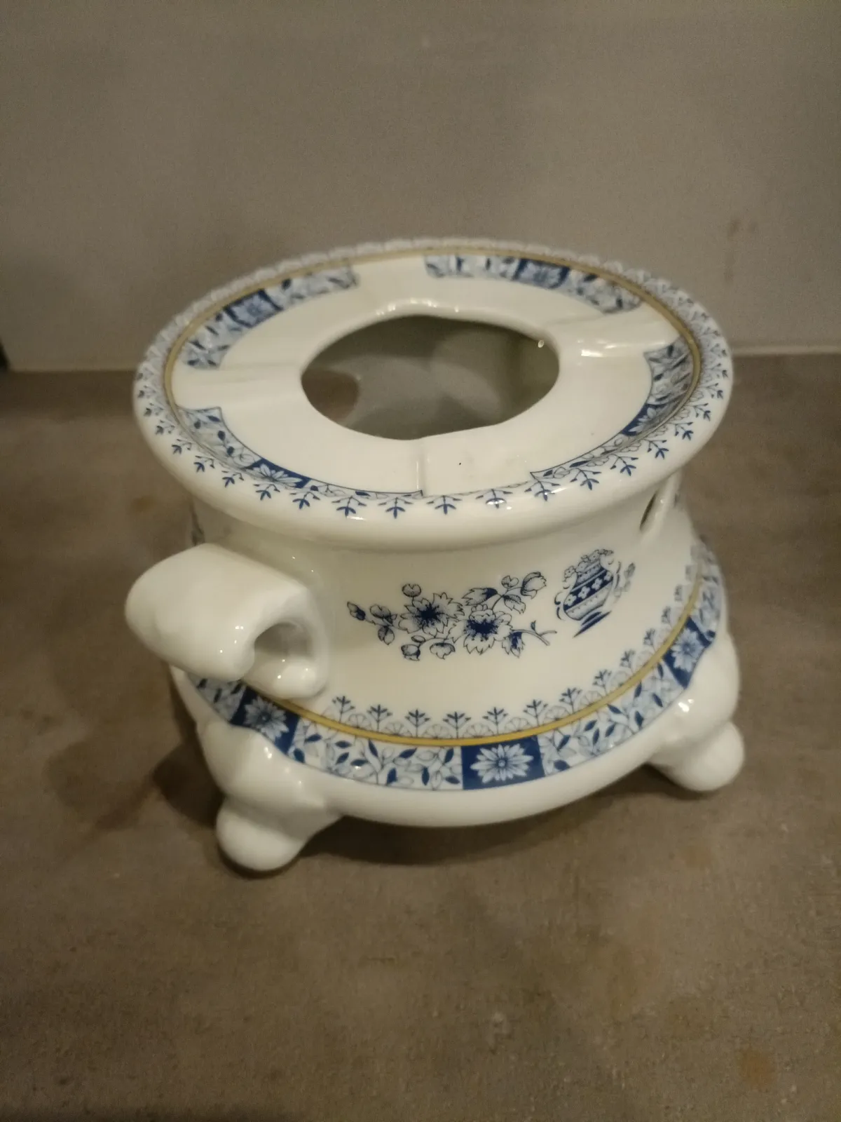 Porcelanowy dzbanek do kawy/herbaty z podgrzewaczem Bavaria Germany