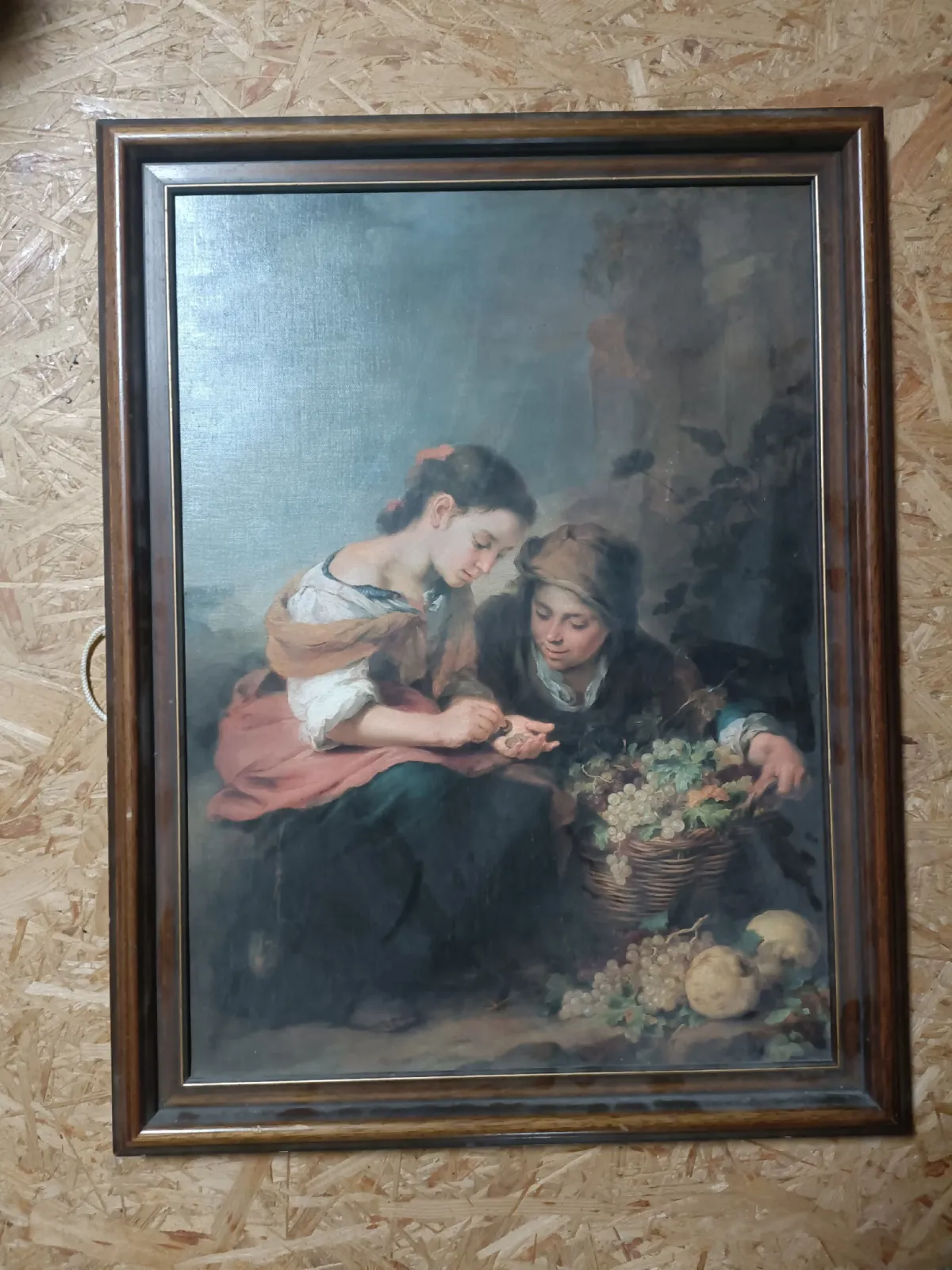 Reprodukcja obrazu Murillo „Mała sprzedawczyni owoców” 50x65 cm w ramie