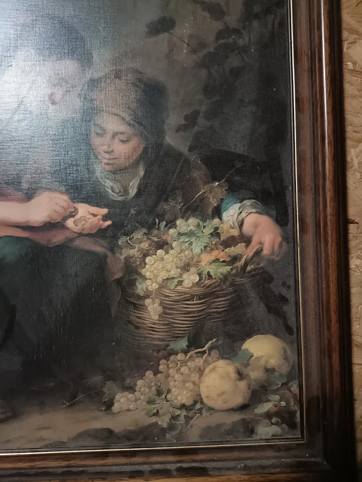 Reprodukcja obrazu Murillo „Mała sprzedawczyni owoców” 50x65 cm w ramie