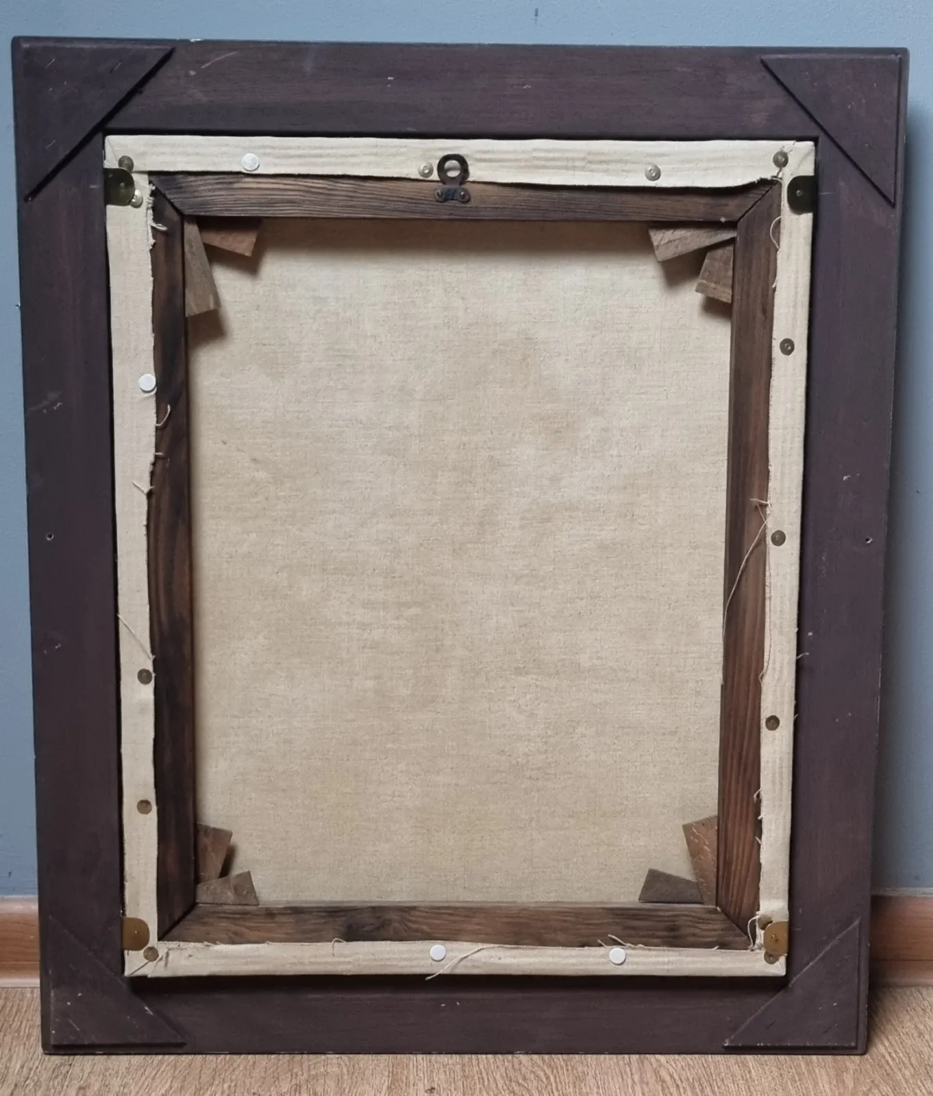 Jezus Agnus Dei Baranek Boży - 18. wiek olej na płótnie, wym. 51x60 cm