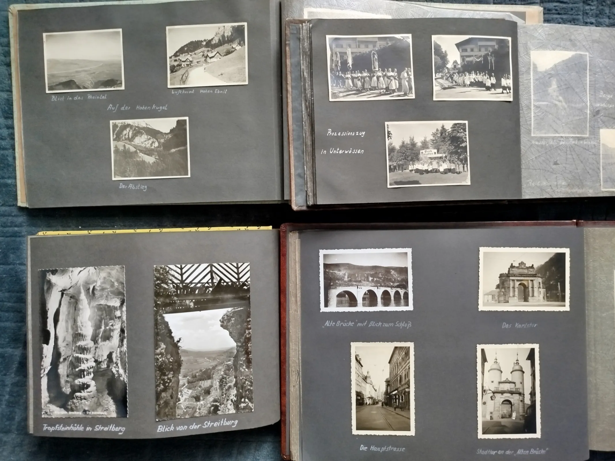 Zdjęcia i pocztówki 434 sztuki łata 1954-57 Niemcy