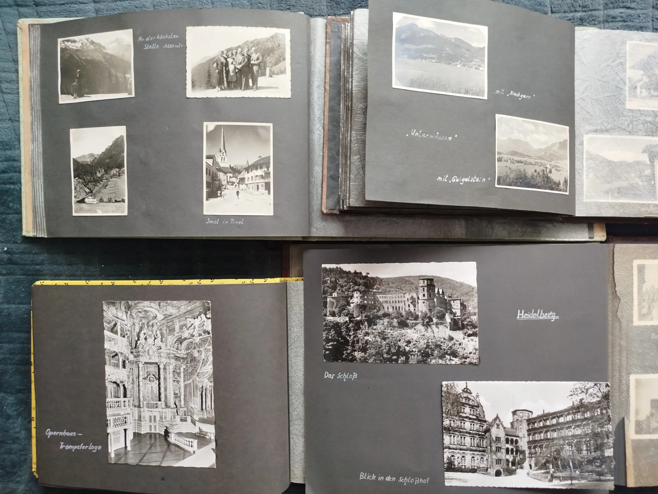 Zdjęcia i pocztówki 434 sztuki łata 1954-57 Niemcy