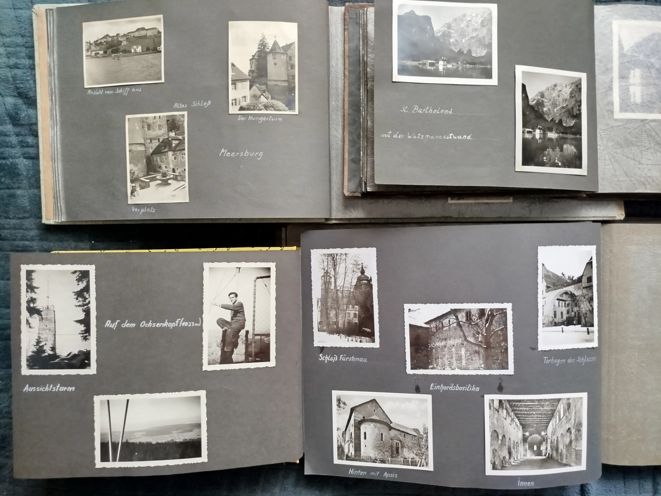 Zdjęcia i pocztówki 434 sztuki łata 1954-57 Niemcy