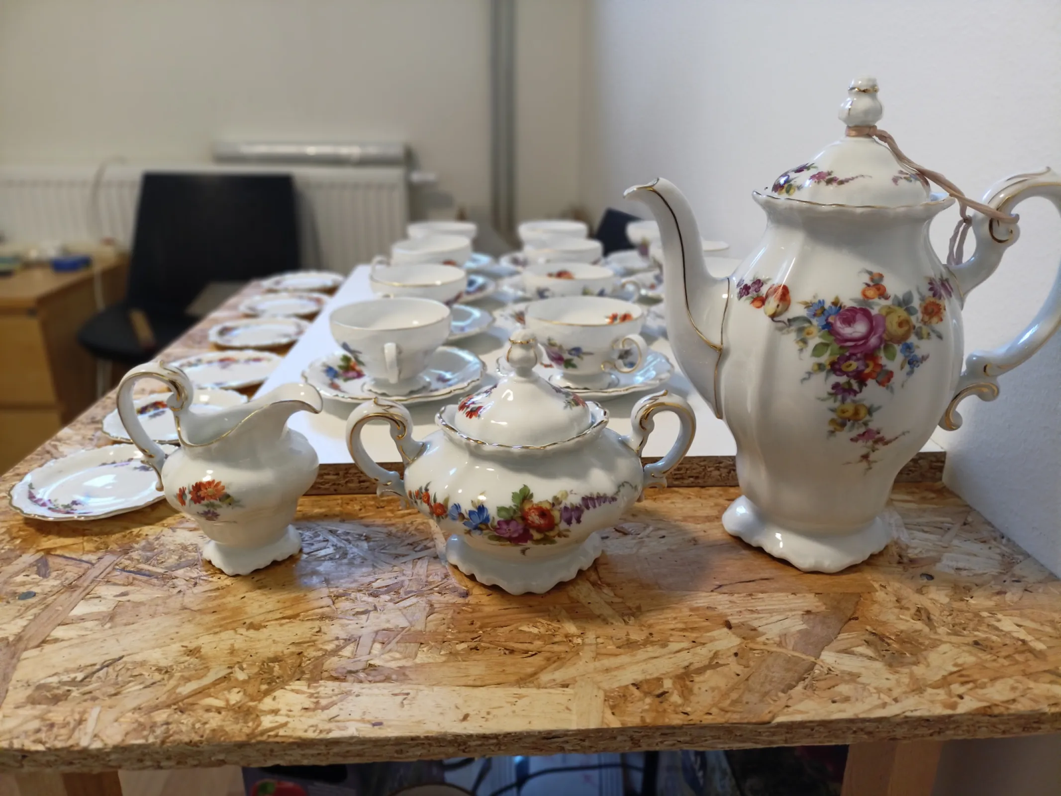 Wytworny Serwis Kawowy Rosenthal POMPADOUR – Rok 1941! Unikat, Stan Idealny