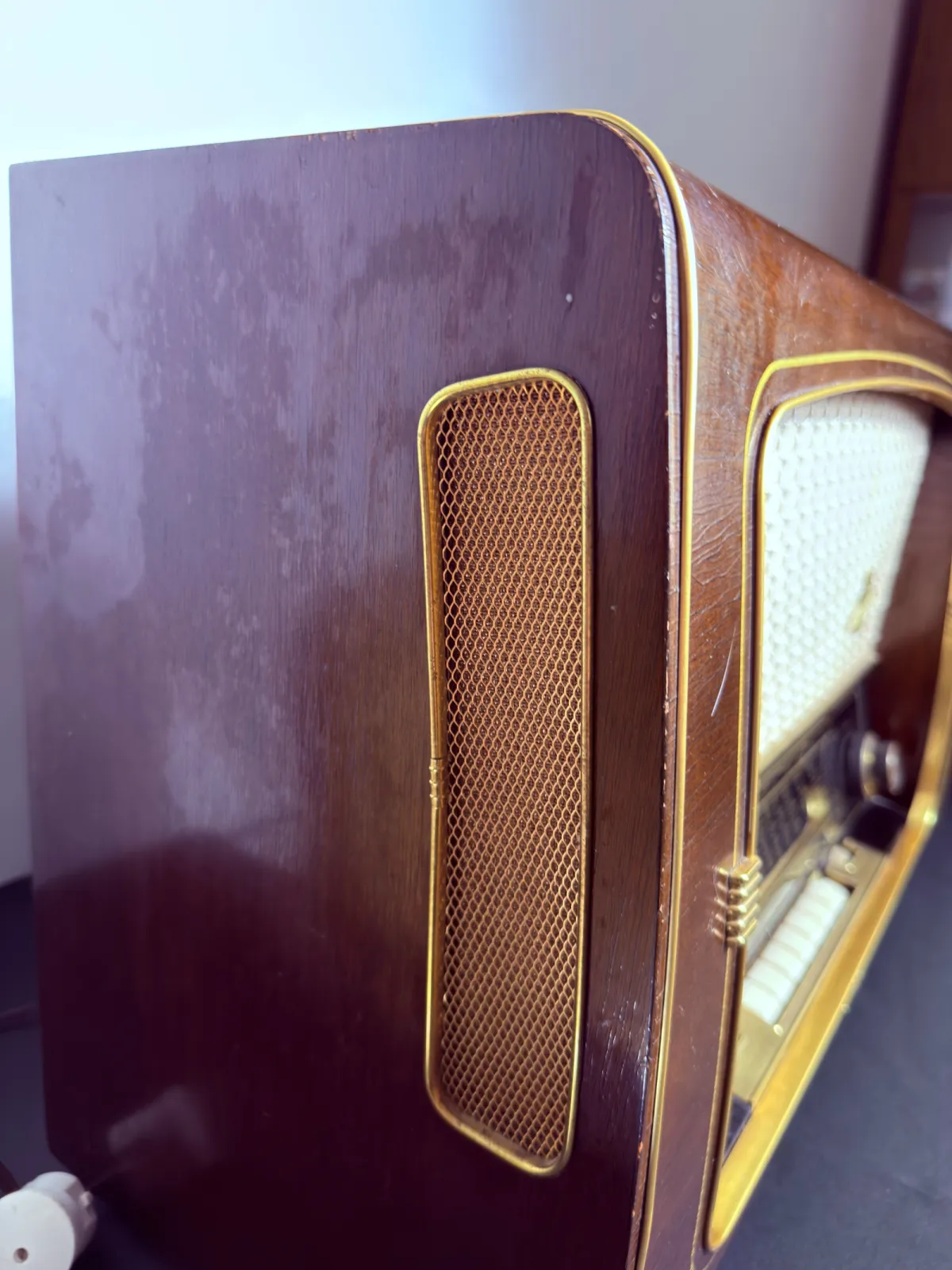 Radio lampowe AEG Super 4075 WD 3D Raumklang – Made in Western Germany