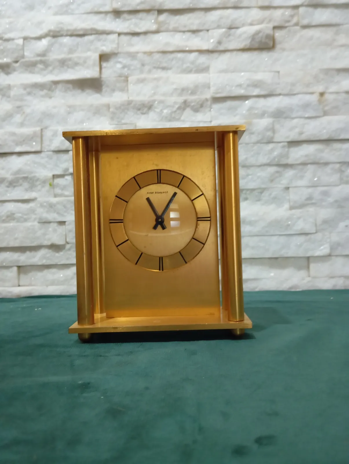 Ekskluzywny zegarek gabinetowy KIRBY BEARD & Co | Vintage France / Swiss Art Deco