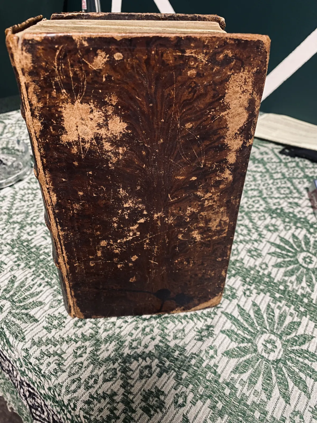 Biblia Hebraica Manualia 1828 Johann Simonis ORYGINAŁ komplet skóra