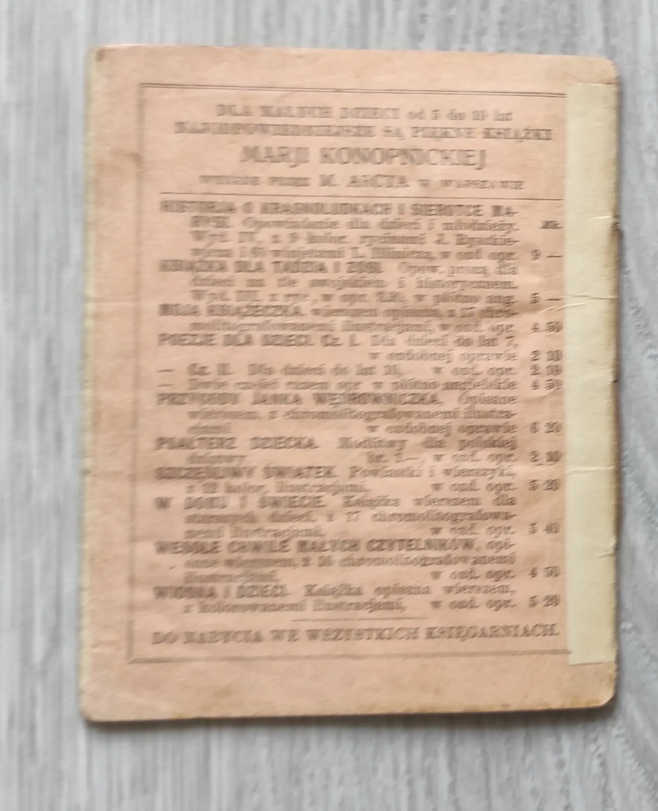 Polska broszura patriotyczna z 1918r "Kto ty jesteś?"