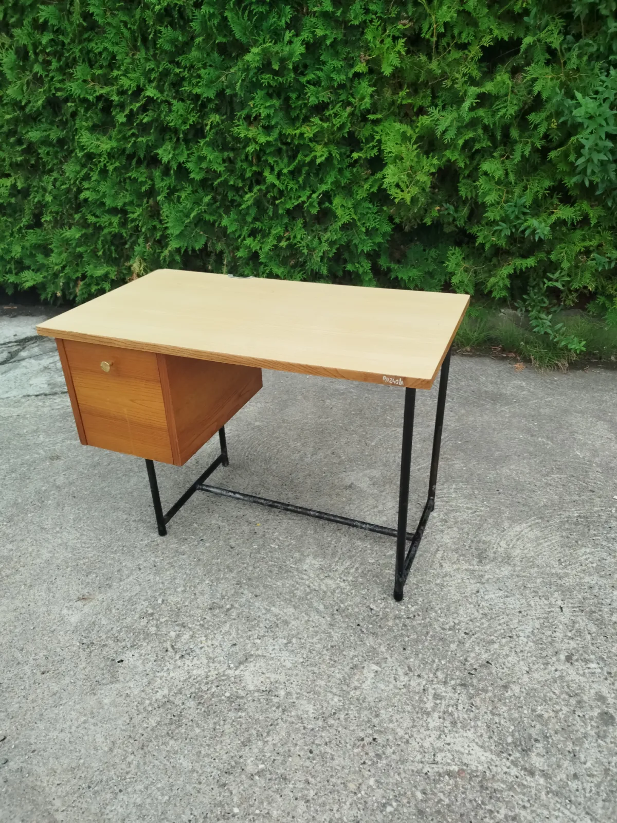 Biurko szkolne PRL / Cepelia „CIS”(ok. 1975–1982)