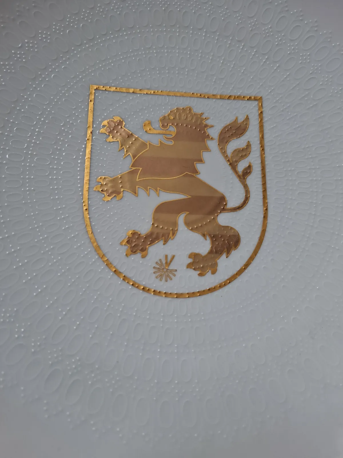 Panel porcelanowy Rosenthal (Niemcy) — seria Dynamik-Club.0437
