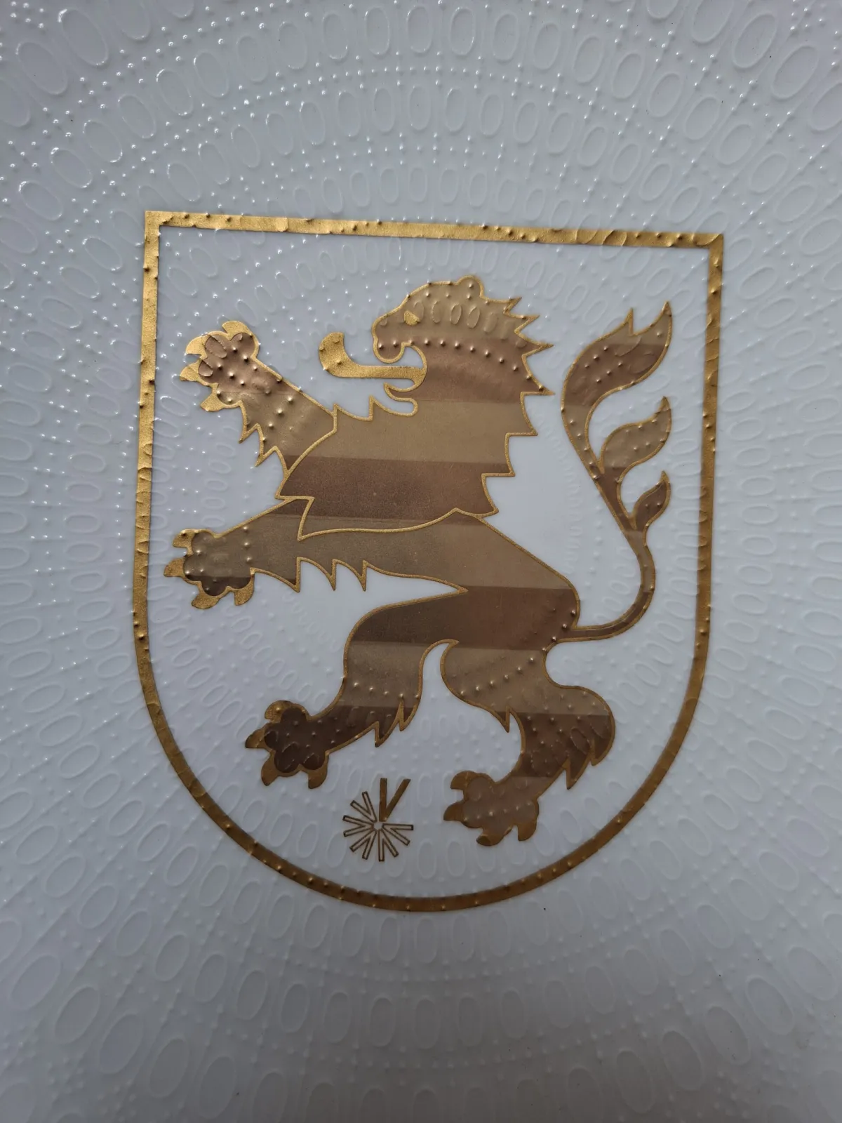 Panel porcelanowy Rosenthal (Niemcy) — seria Dynamik-Club.0437