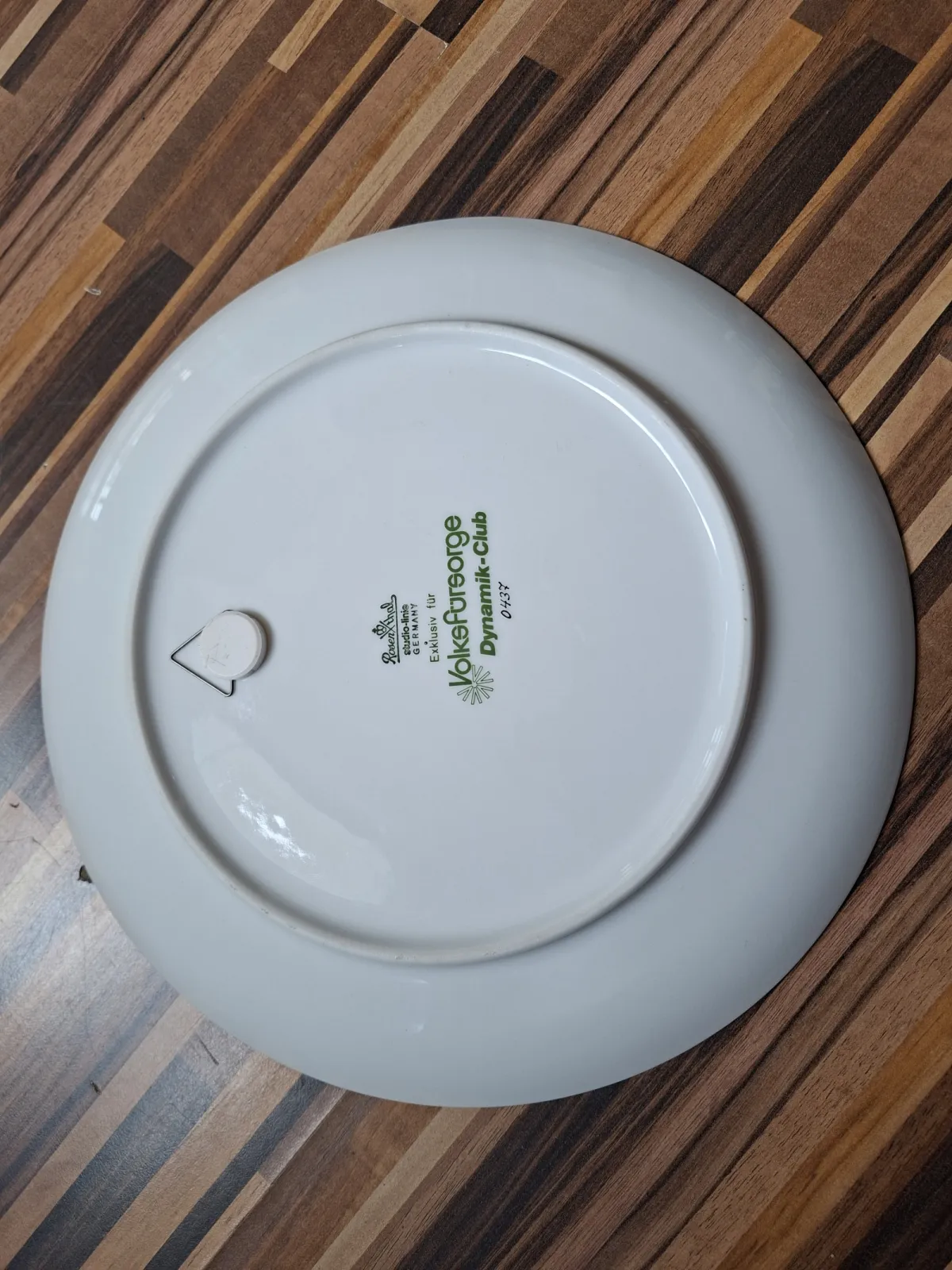 Panel porcelanowy Rosenthal (Niemcy) — seria Dynamik-Club.0437