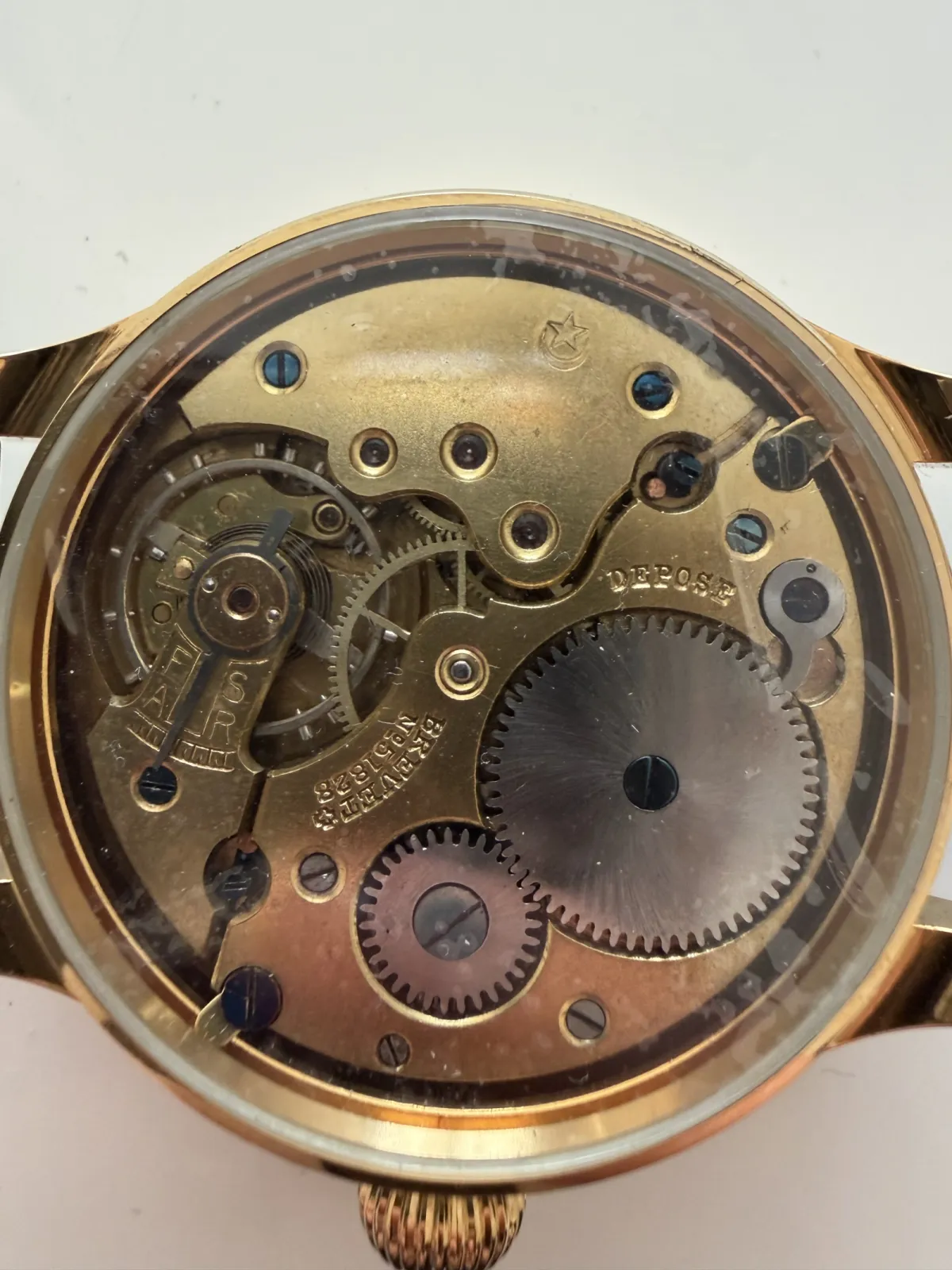Ręcznie wykonany Marriage Watch – oryginalny szwajcarski mechanizm 17 Jewels, 47 mm