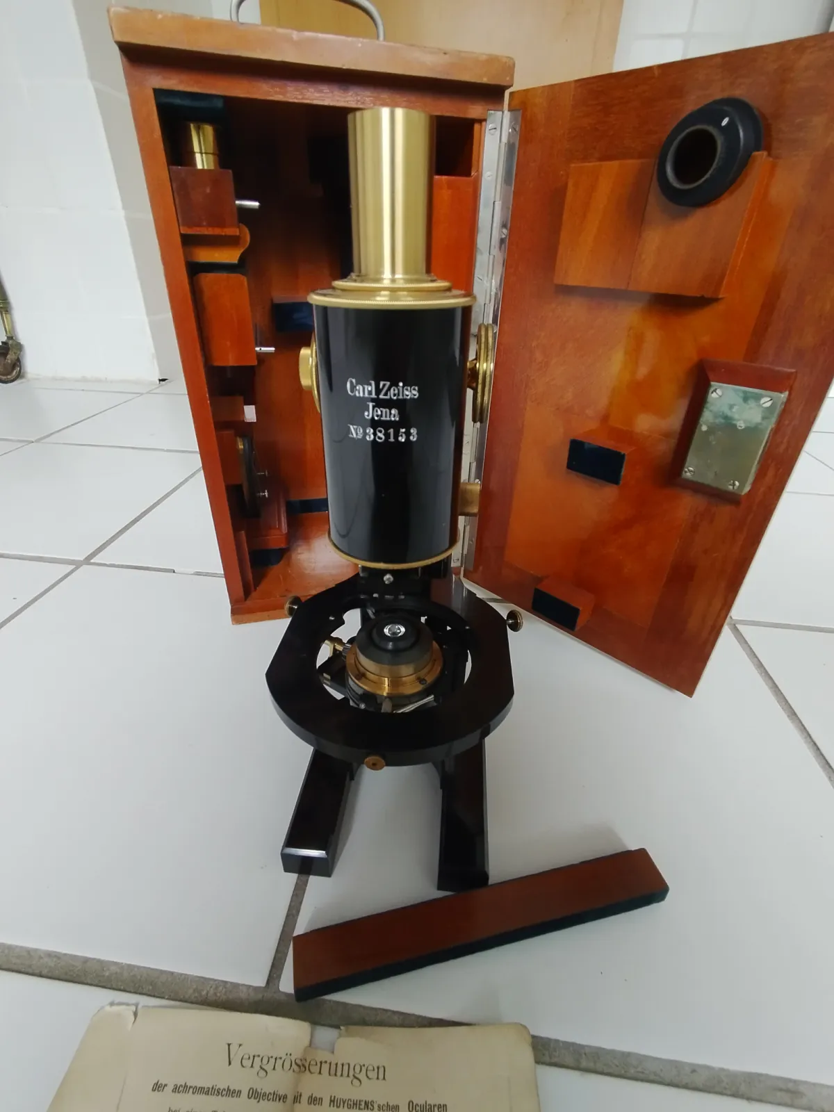 Mikroskop Carl Zeiss 1903r