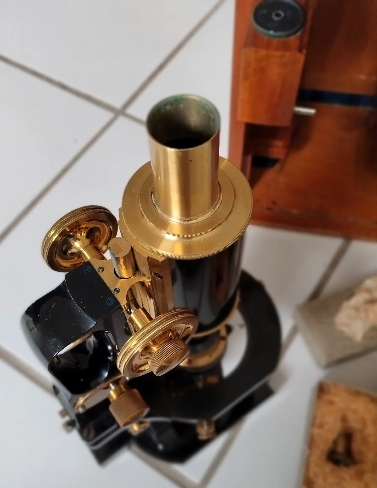 Mikroskop Carl Zeiss 1903r
