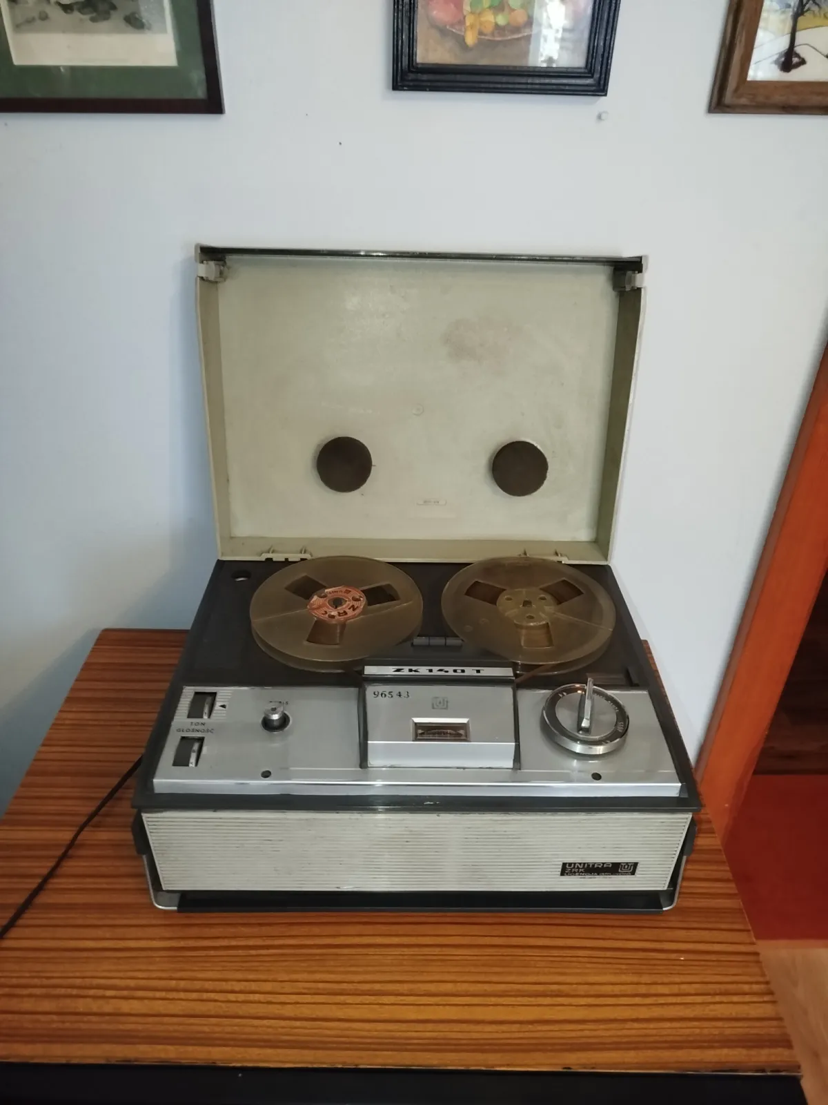 Magnetofon szpulowy UNITRA ZK 140T