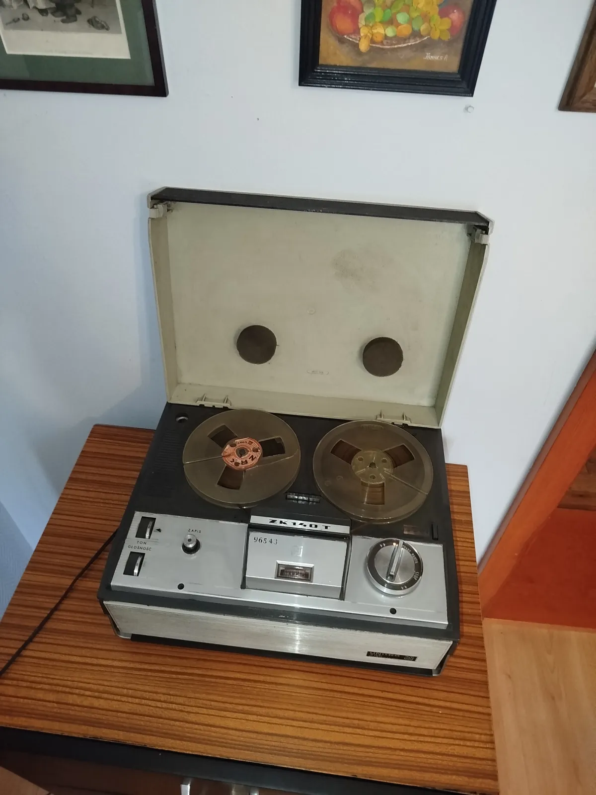 Magnetofon szpulowy UNITRA ZK 140T