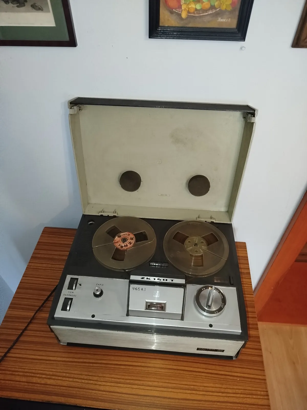 Magnetofon szpulowy UNITRA ZK 140T