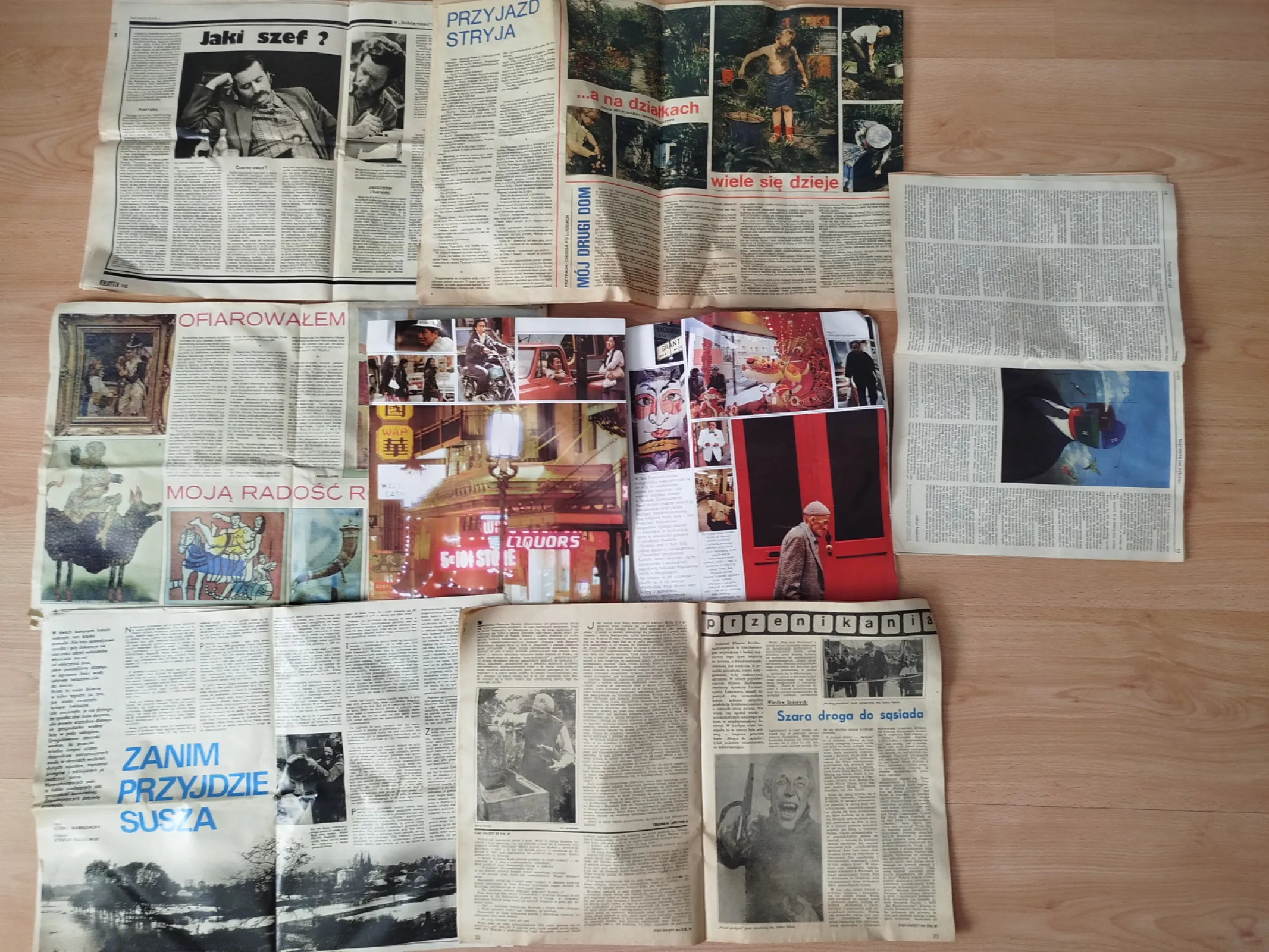 Gazety i czasopisma z PRL za 1981 rok
