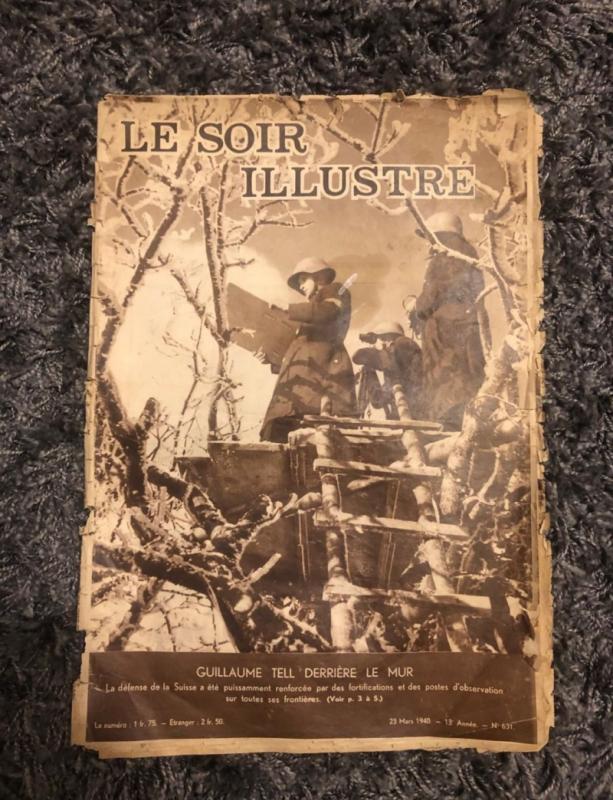 Czasopismo Le soir illustre 1940 rok