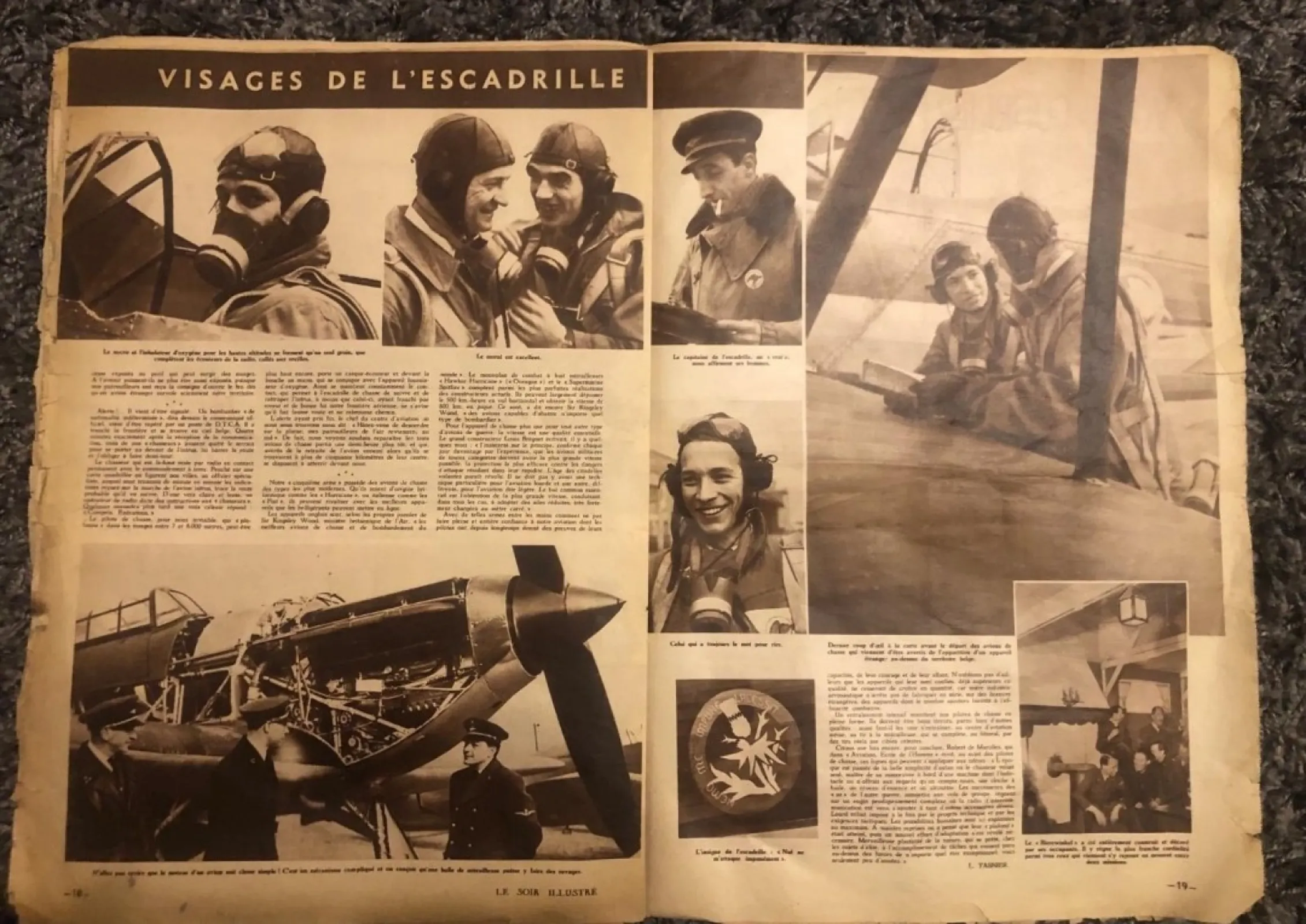 Czasopismo Le soir illustre 1940 rok