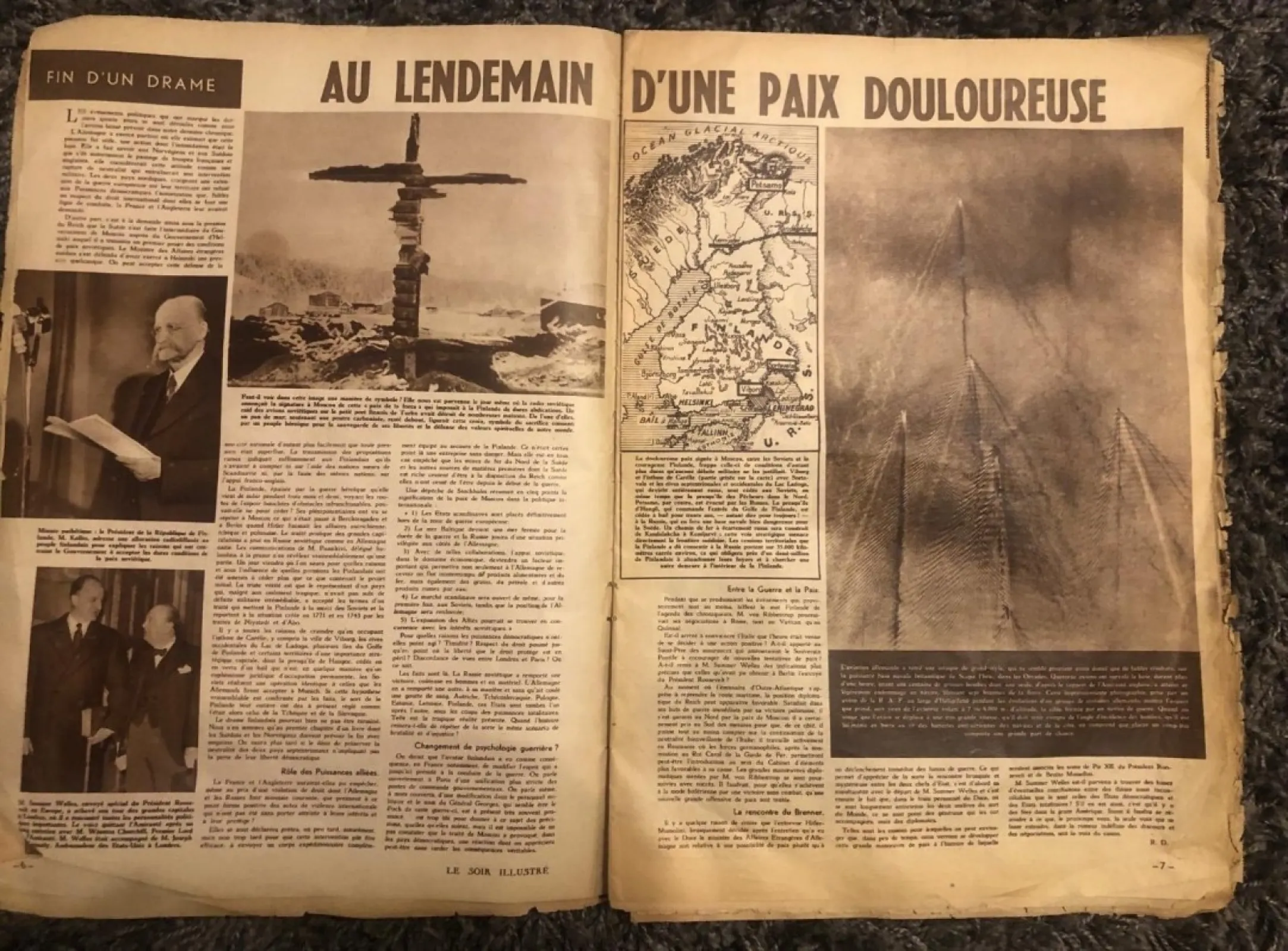 Czasopismo Le soir illustre 1940 rok