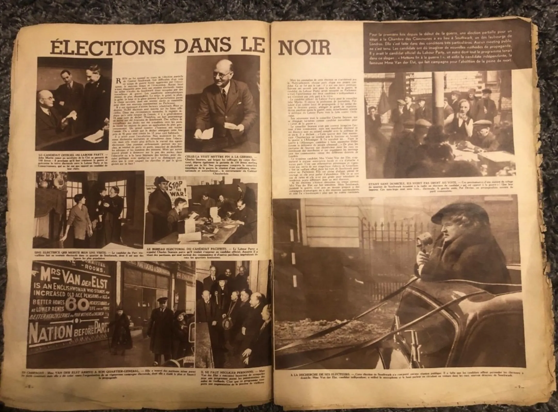 Czasopismo Le soir illustre 1940 rok