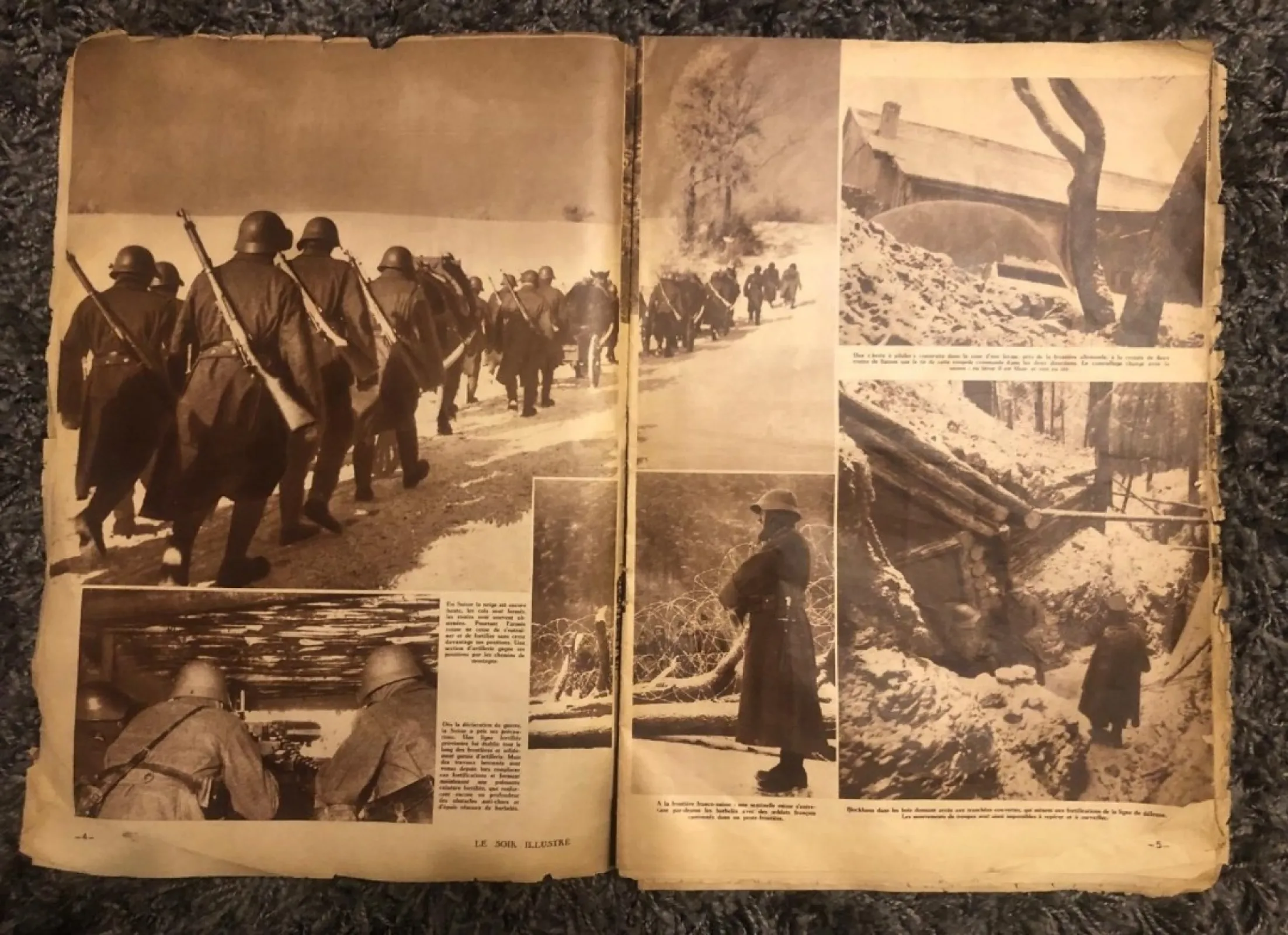 Czasopismo Le soir illustre 1940 rok