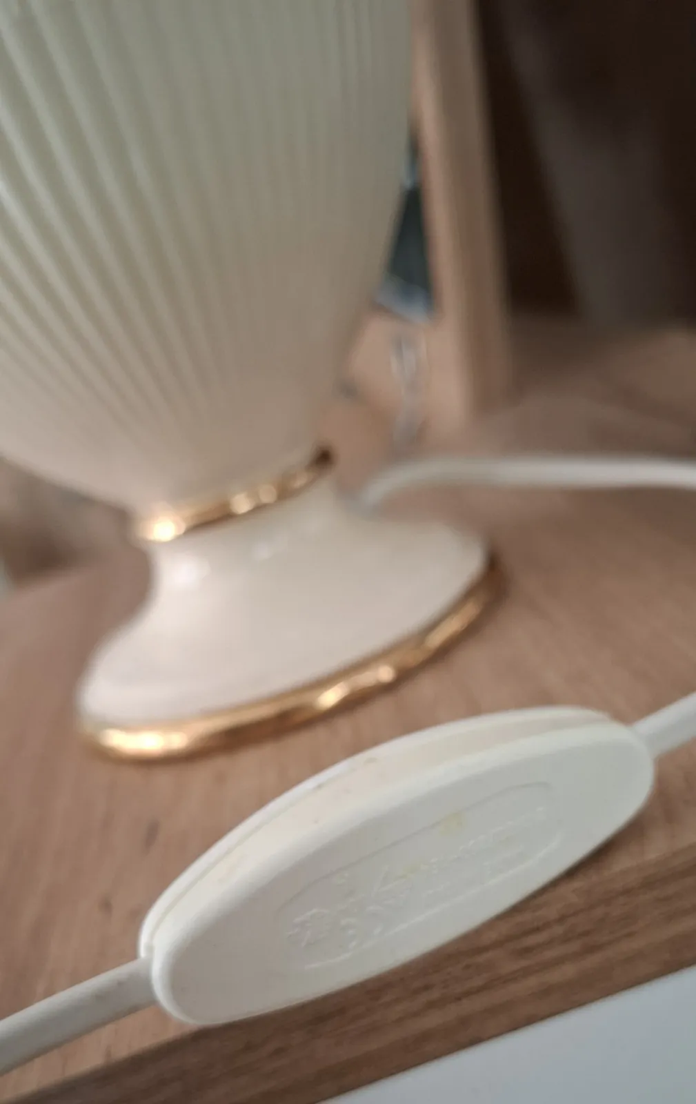 WŁOSKA LAMPA STOŁOWA VINTAGE