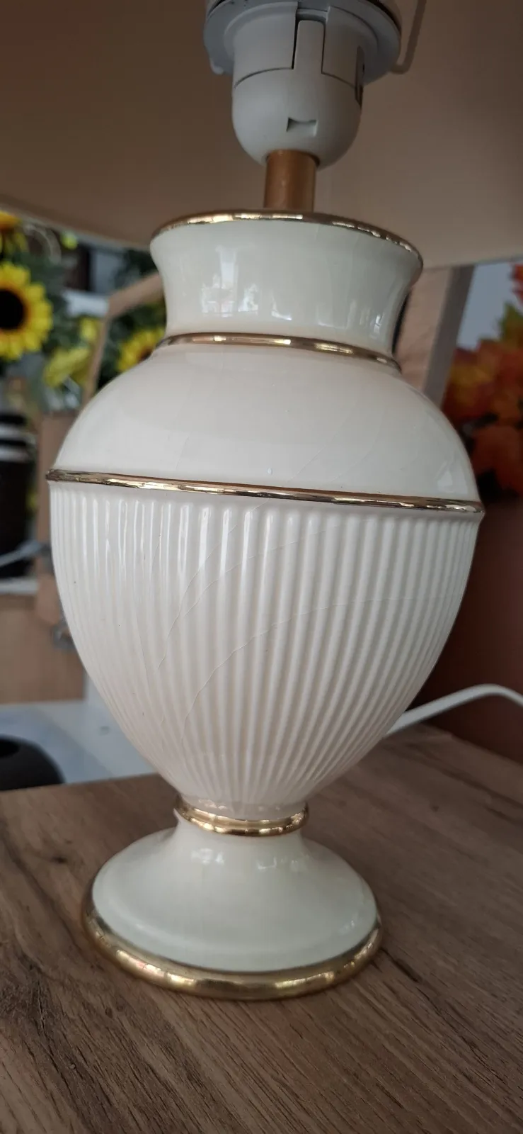 WŁOSKA LAMPA STOŁOWA VINTAGE