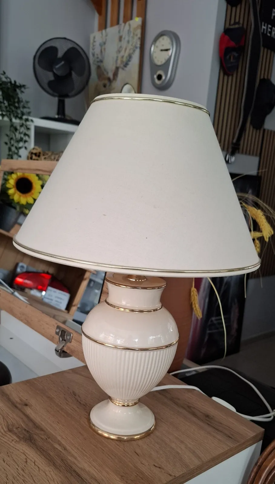 WŁOSKA LAMPA STOŁOWA VINTAGE